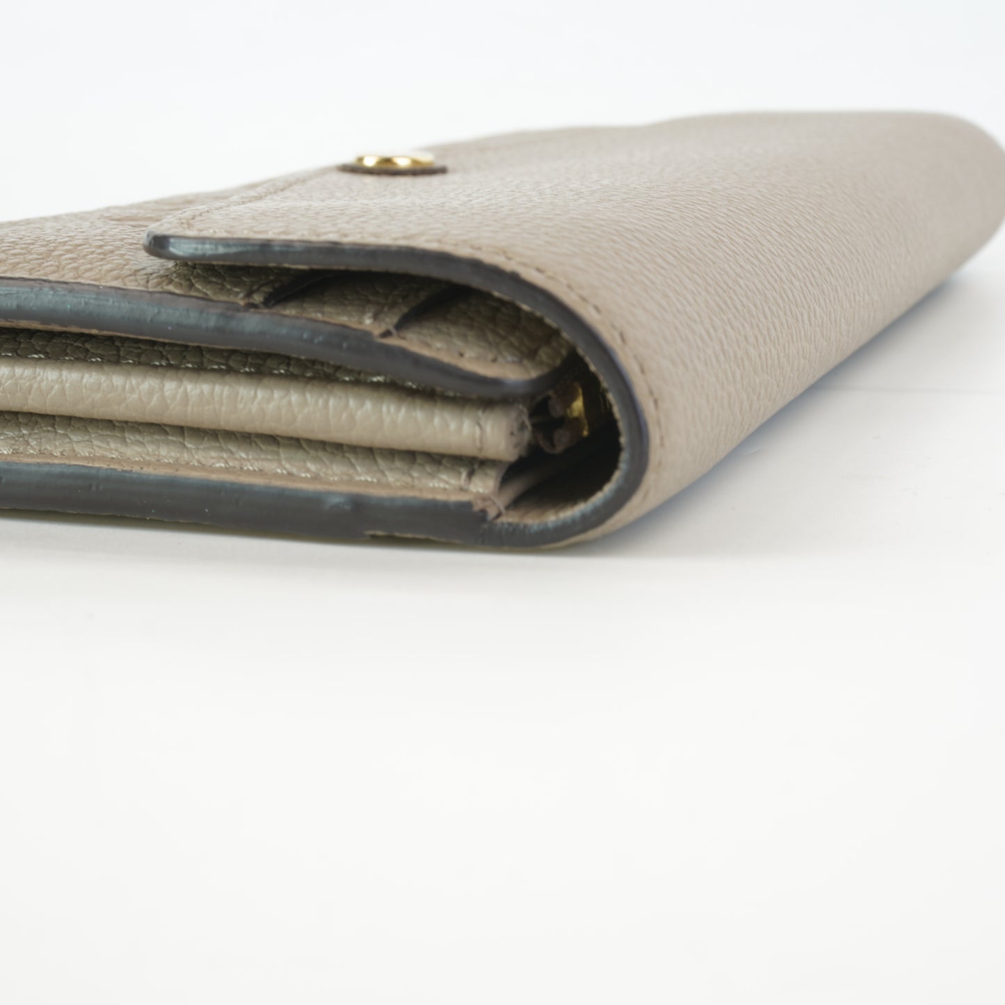 Louis Vuitton	Empreinte Etoupe Long Wallet Beige