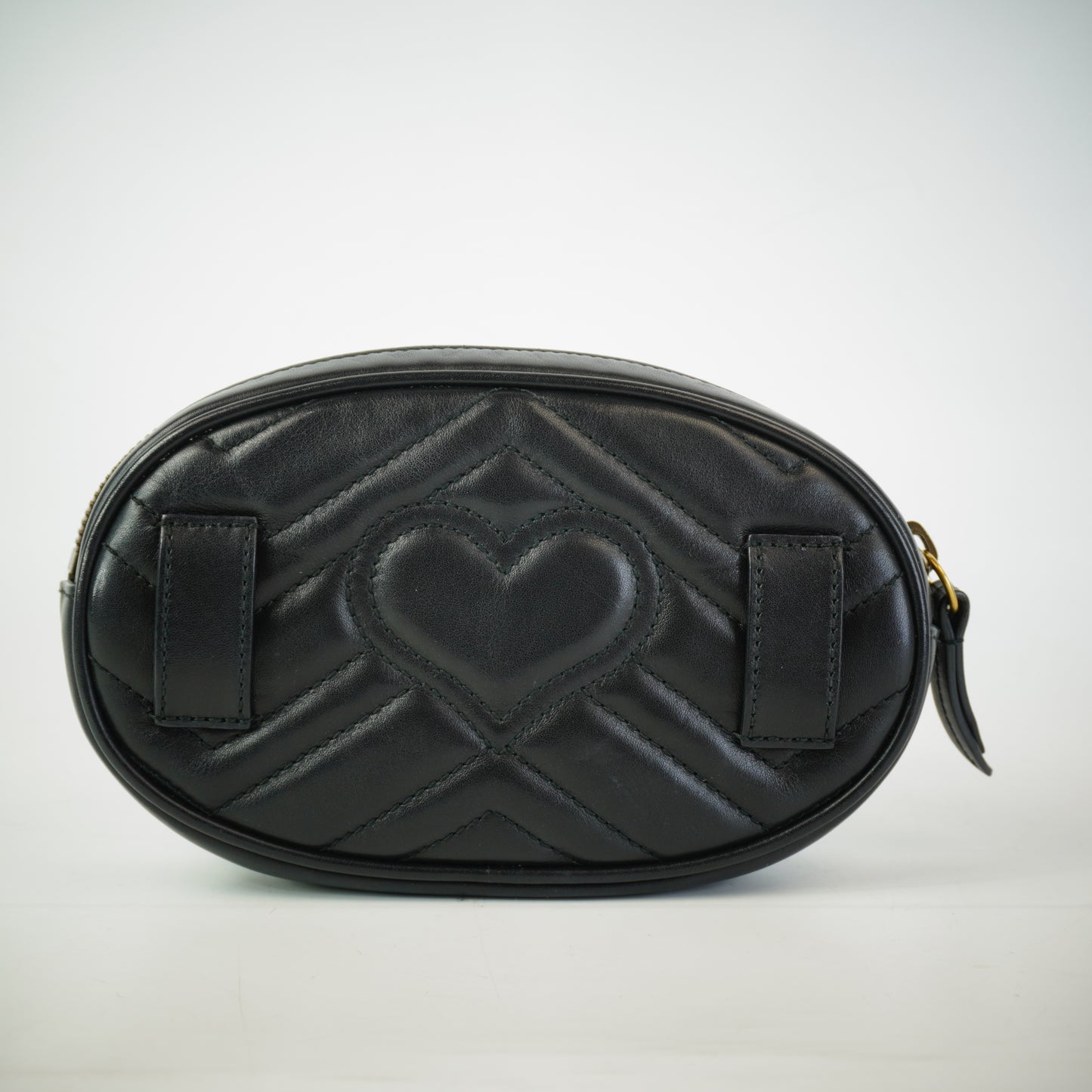 Gucci GG Marmont Matelasse Belt Bag Black