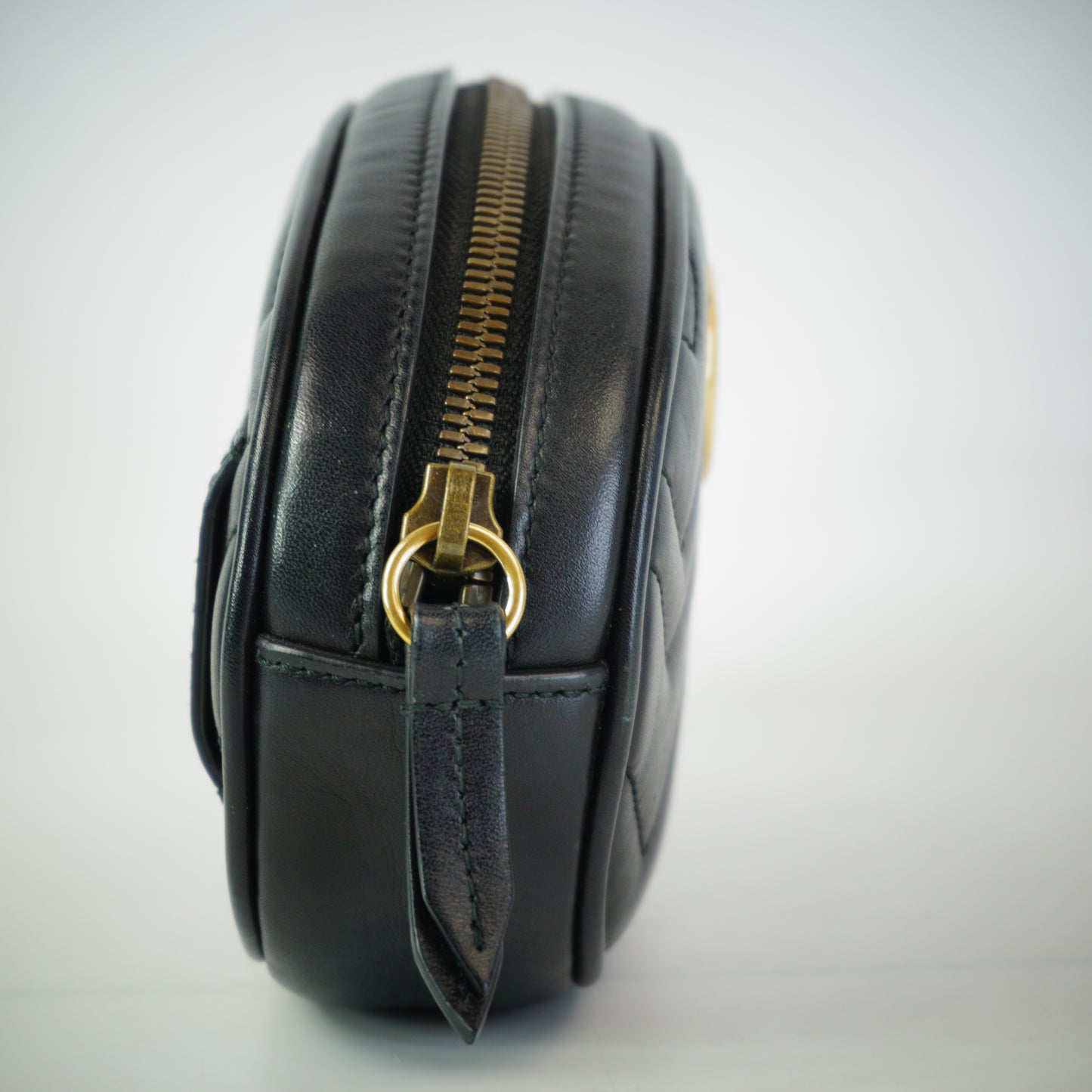 Gucci GG Marmont Matelasse Belt Bag Black