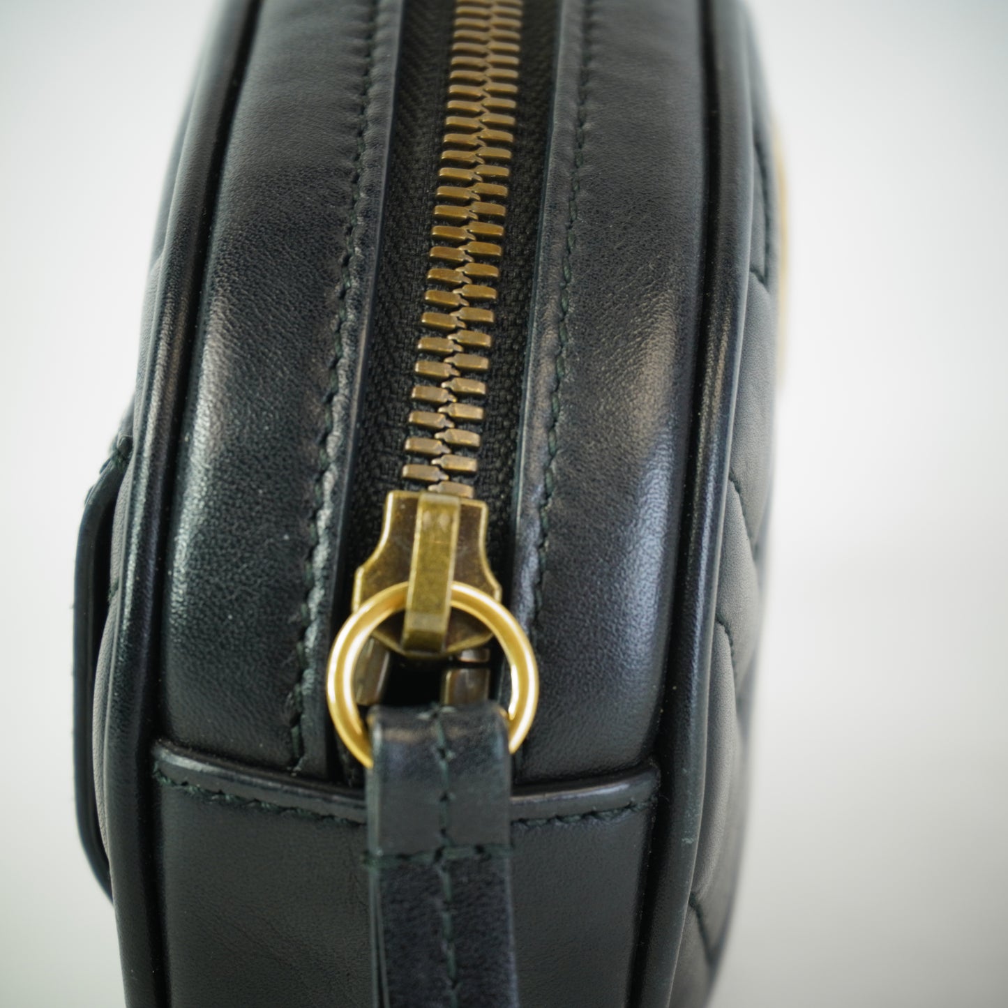 Gucci GG Marmont Matelasse Belt Bag Black