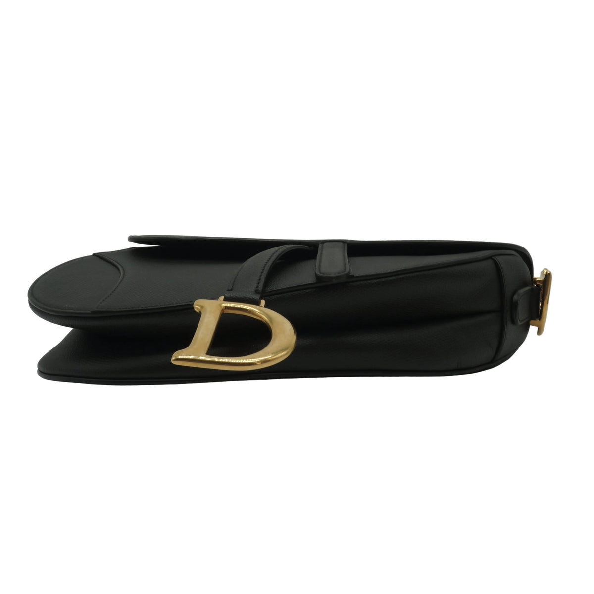 Dior Saddle Bag Black Medium GHW