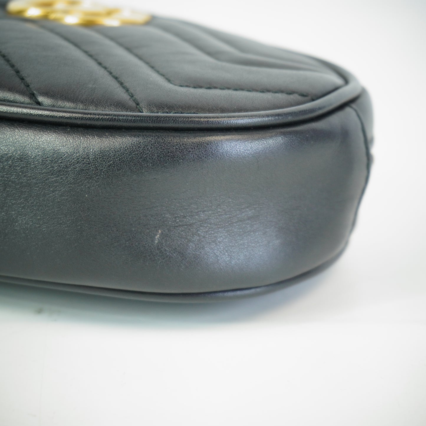Gucci GG Marmont Matelasse Belt Bag Black