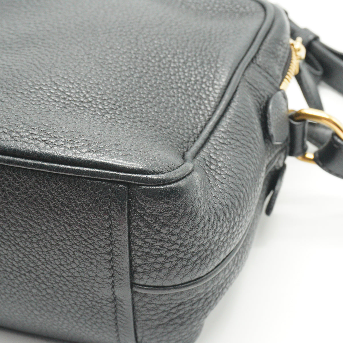 Prada Vitello Phenix Zip Camera Bag GHW Small