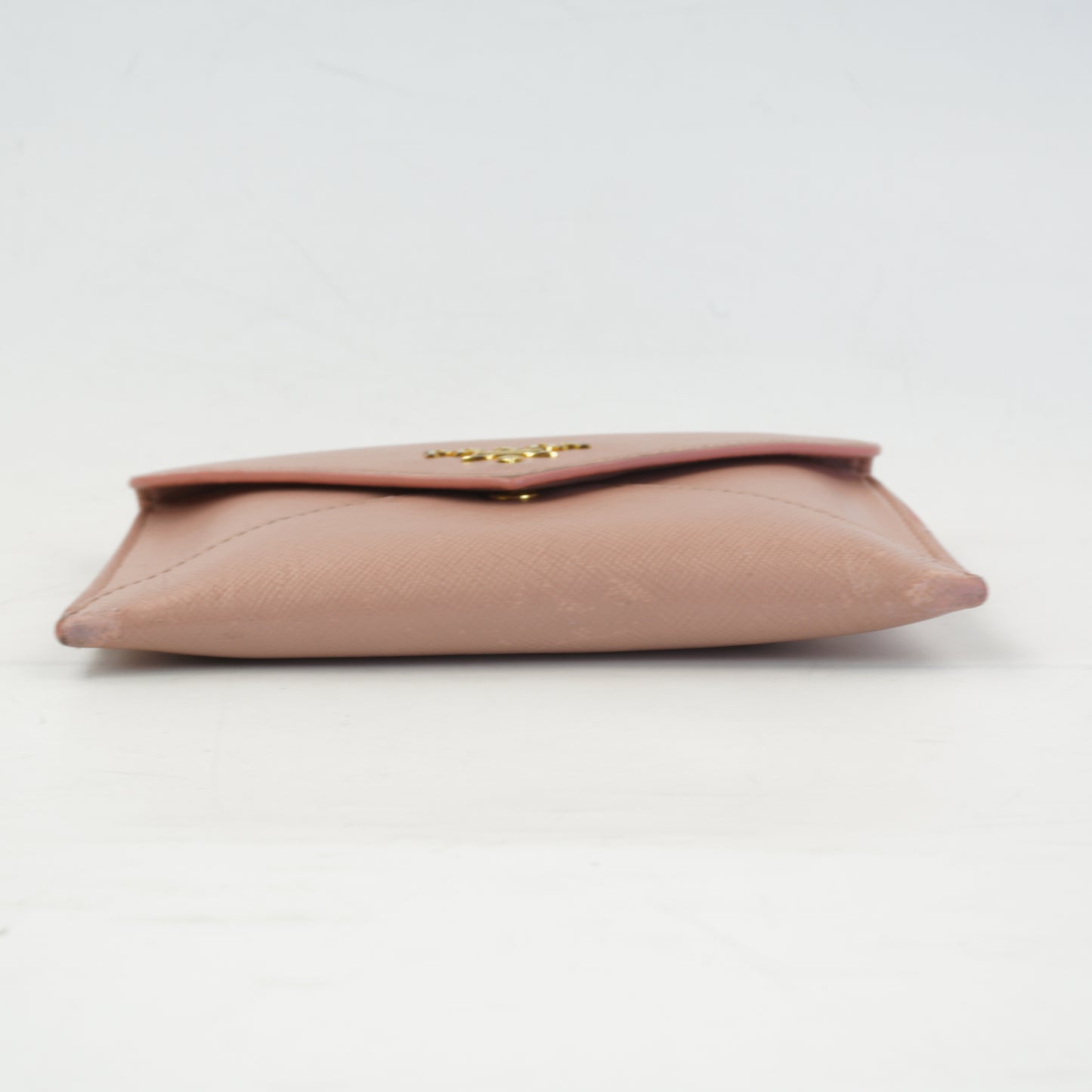 Prada Wallet Pink GHW Snall