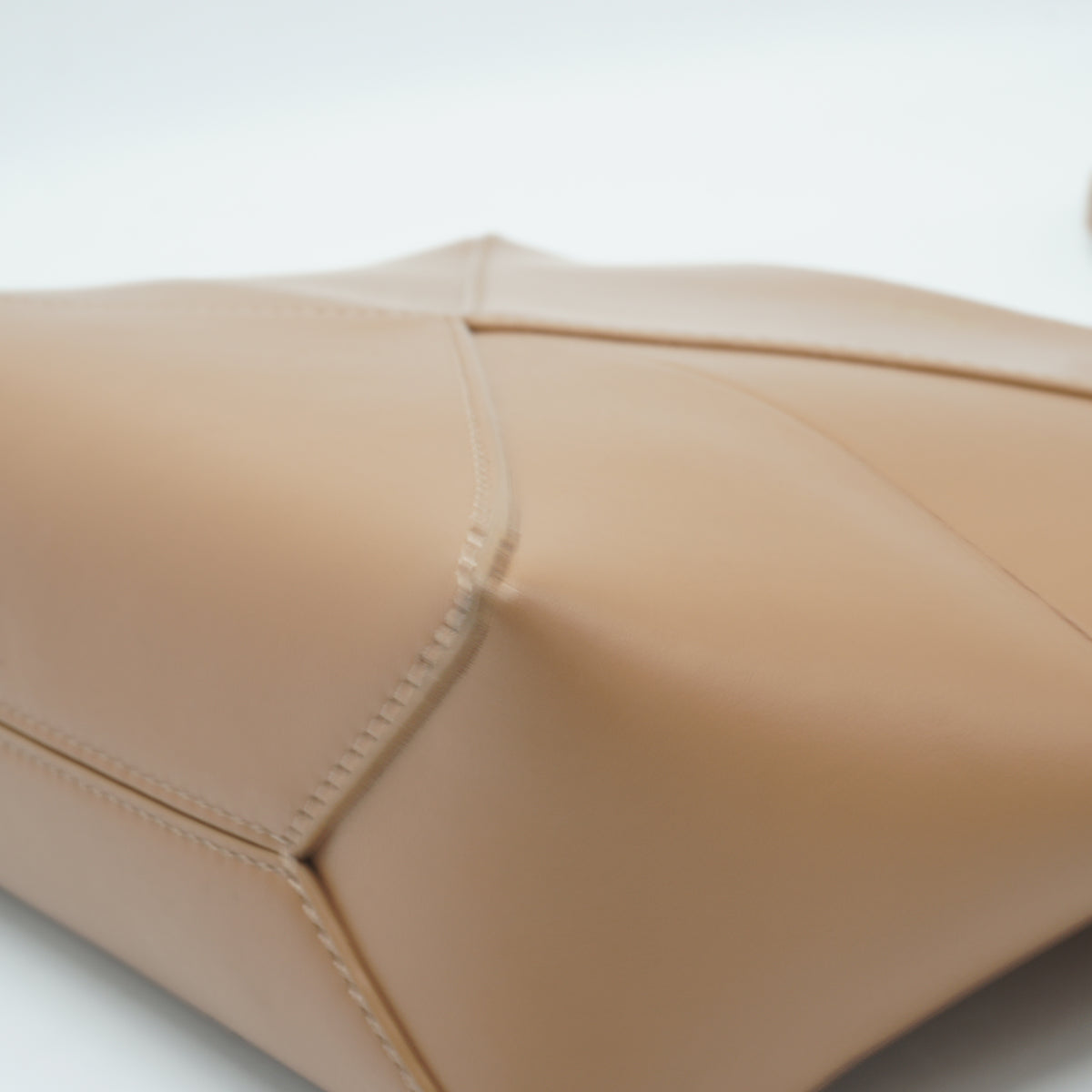 Loewe Puzzle Fold Pouch Small Warm Dessert GHW