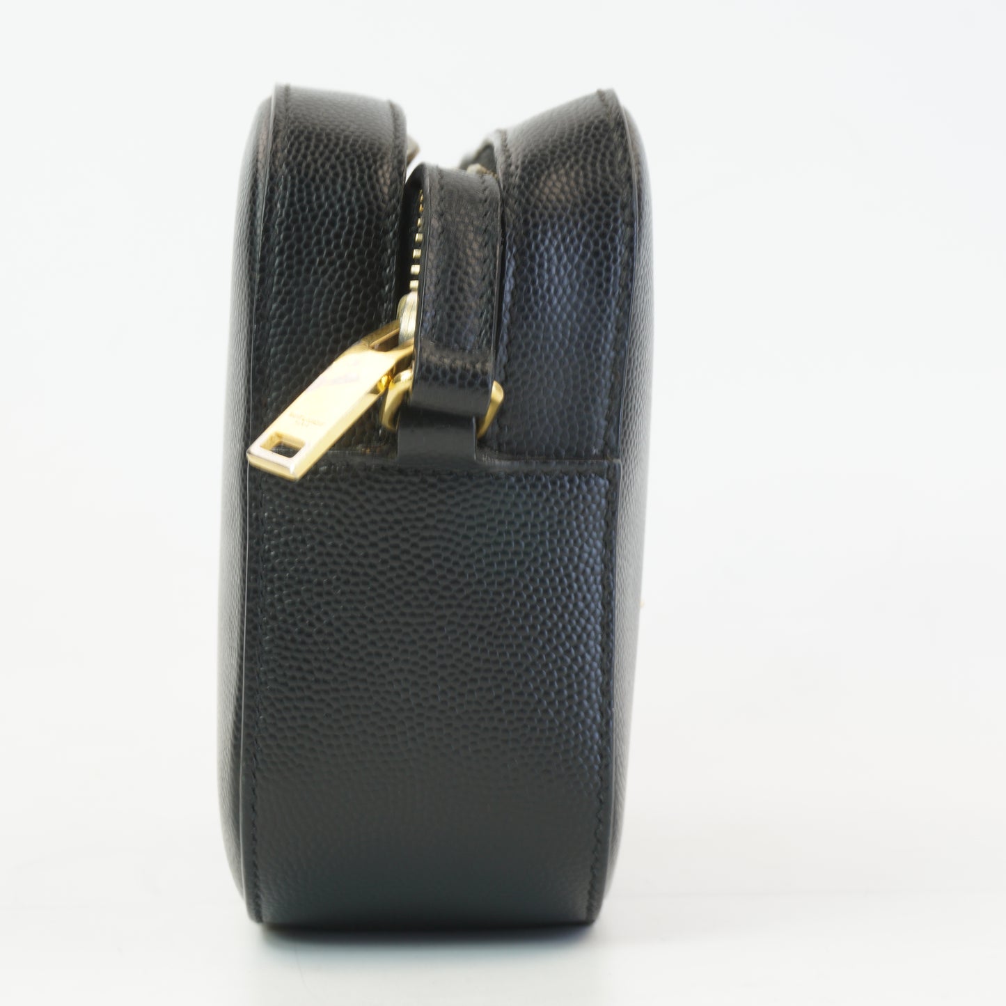 YSL	Monogram Camera Bag Black GHW  Mini