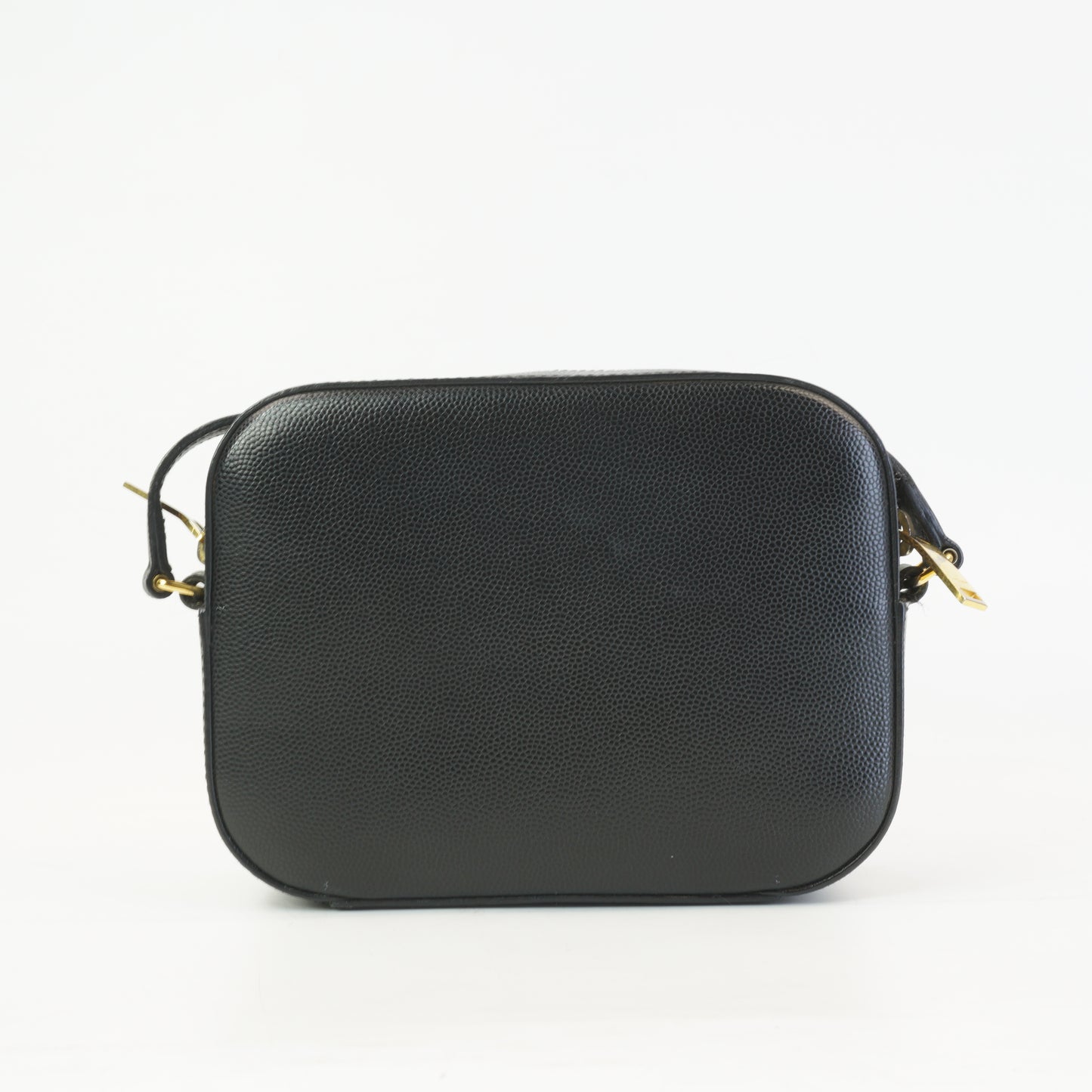 YSL	Monogram Camera Bag Black GHW  Mini