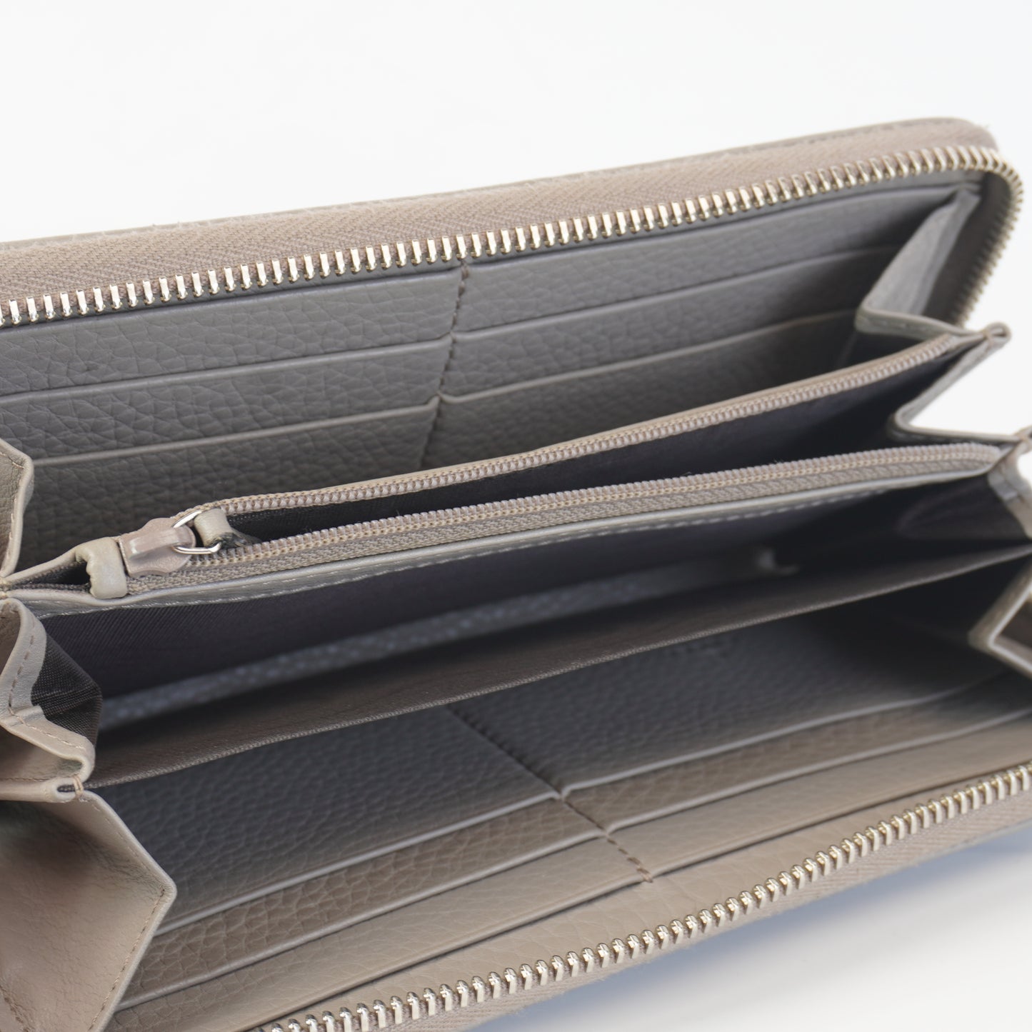 Gucci Bamboo Zip Around Long Wallet