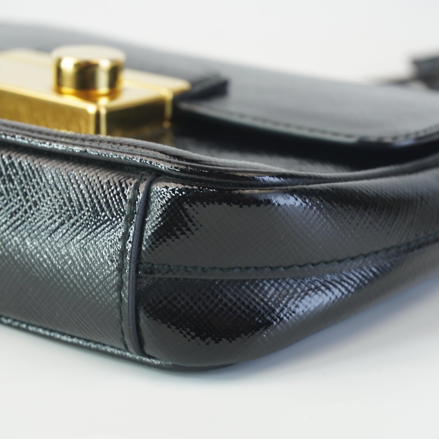 Prada Saffiano Chain Flap