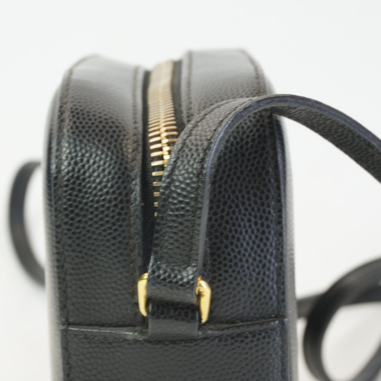 YSL	Monogram Camera Bag Black GHW  Mini