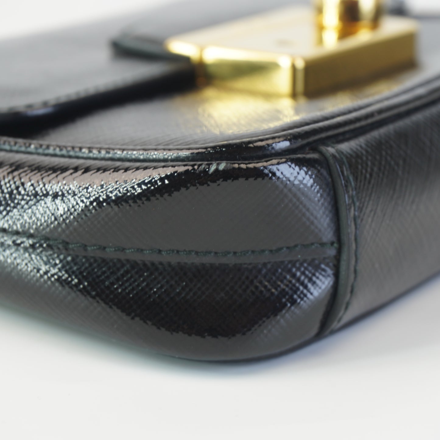 Prada Saffiano Chain Flap