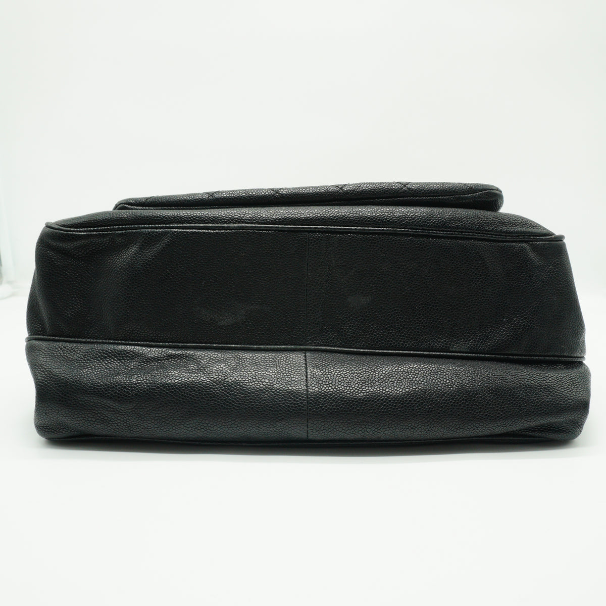 Chanel	Mademoiselle Lock Pocket Flap Bag Black Large SHW
