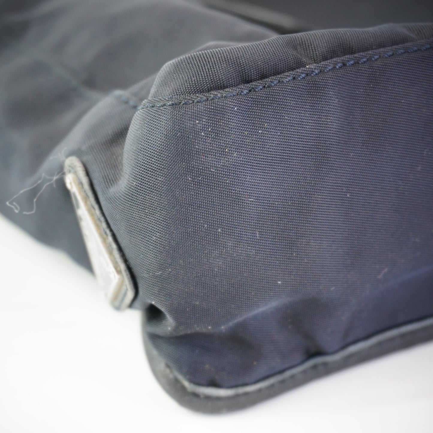 Prada Tessuto Nylon Flap Shoulder  Bag Medium SHW