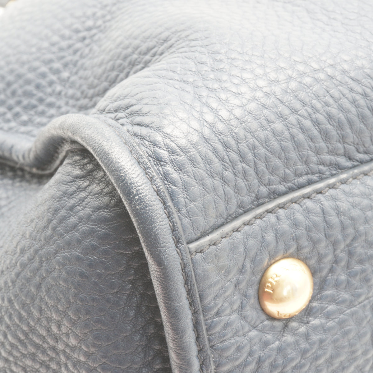 Prada Vitello Daino Handbag Baltico Medium GHW
