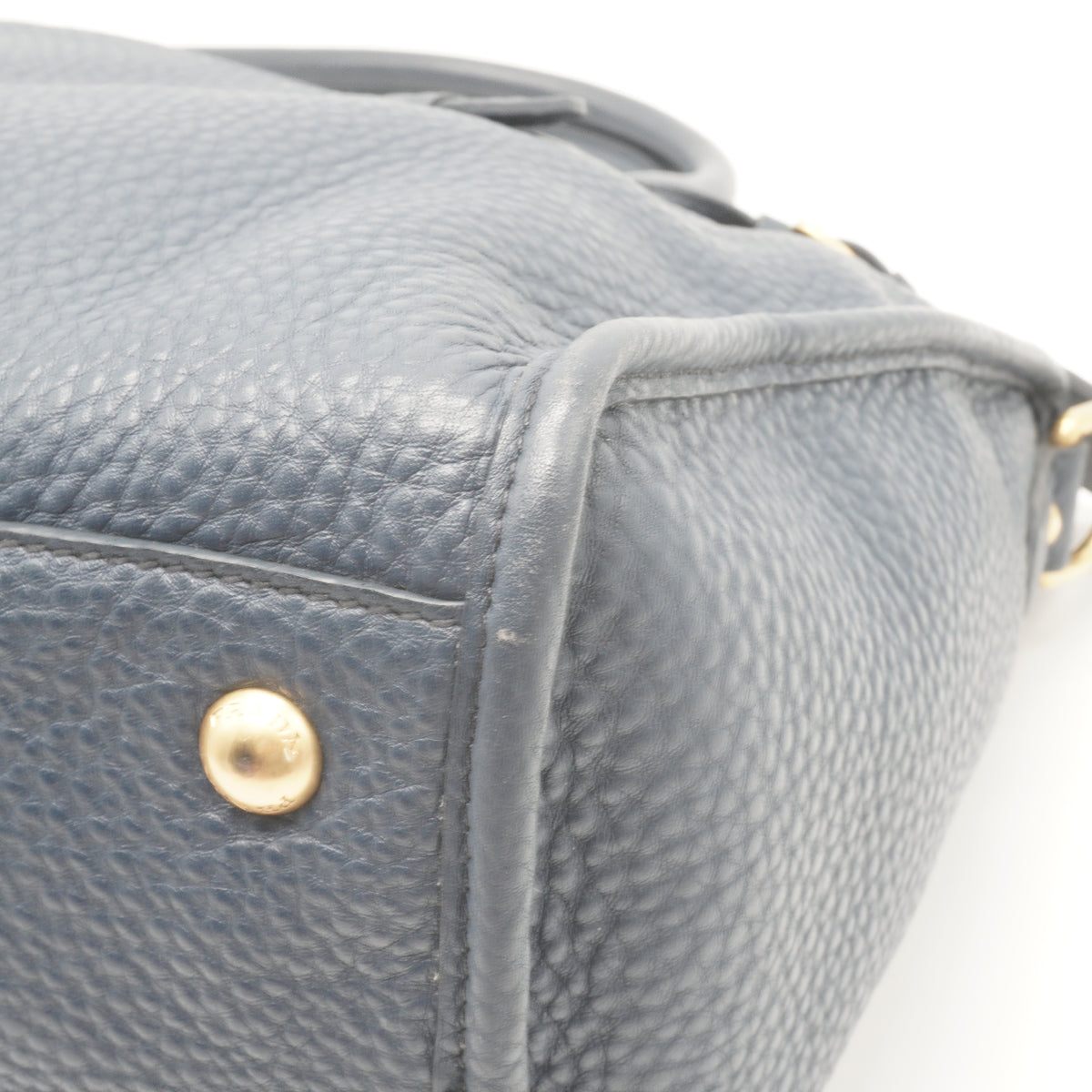 Prada Vitello Daino Handbag Baltico Medium GHW