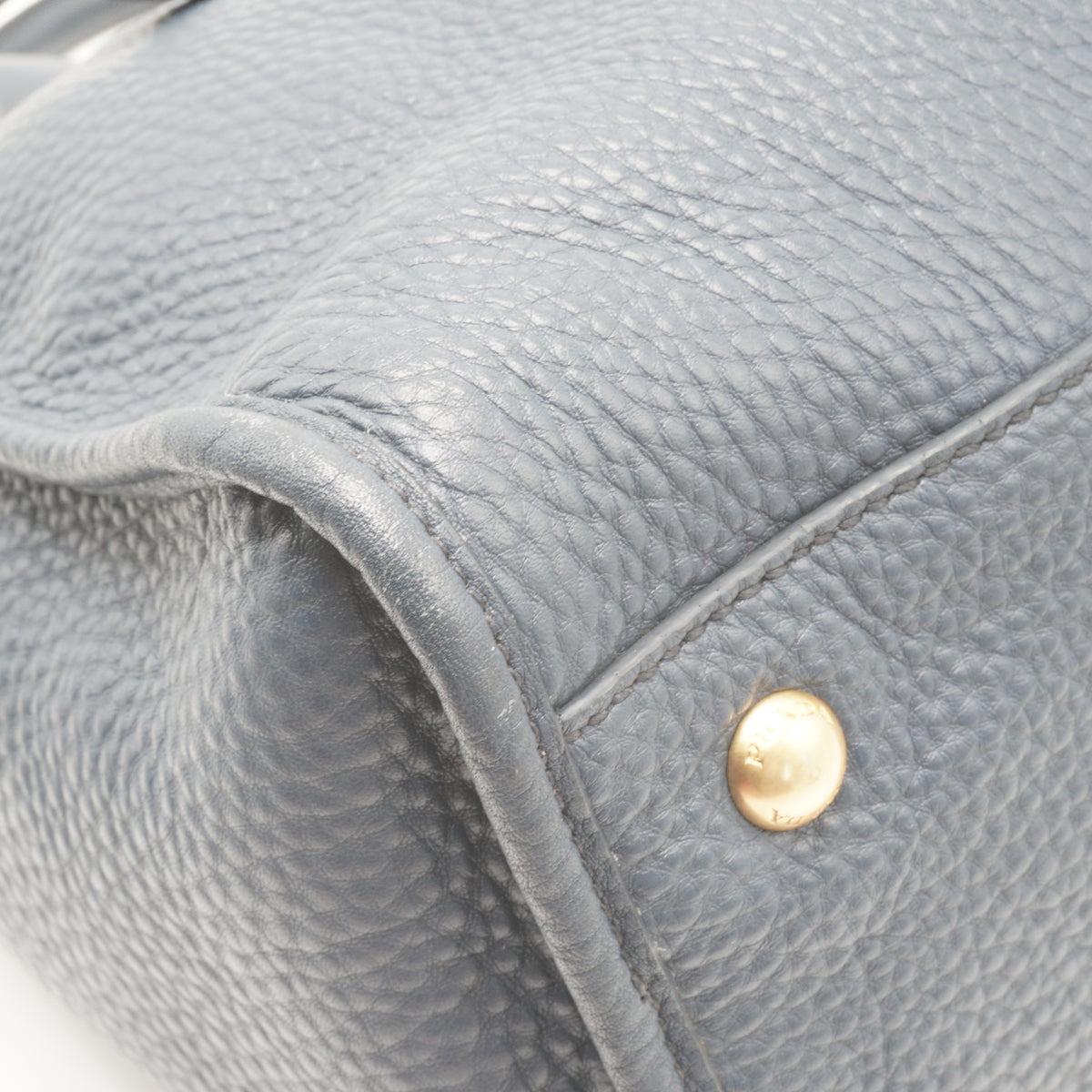 Prada Vitello Daino Handbag Baltico Medium GHW