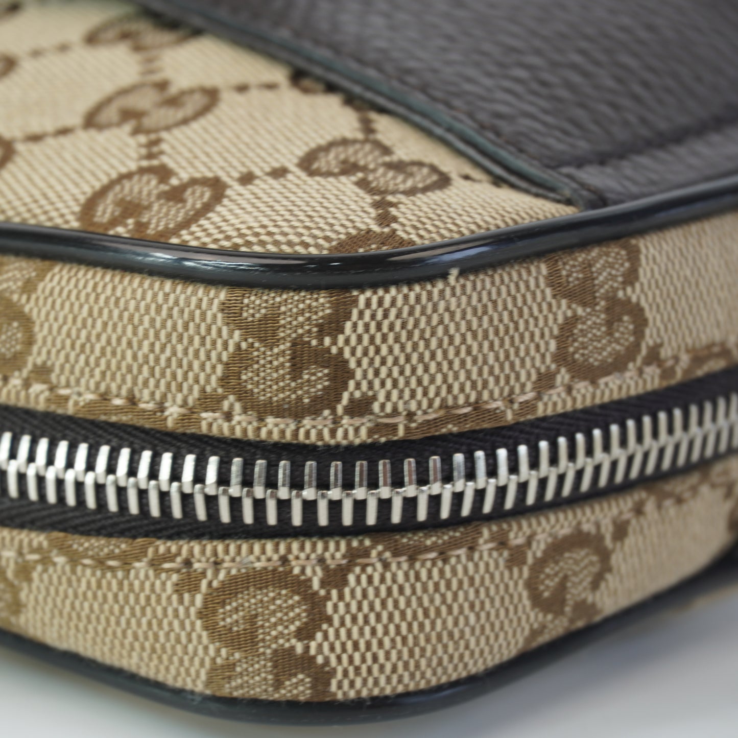 Gucci GG Canvas Belt Bag  Ebony