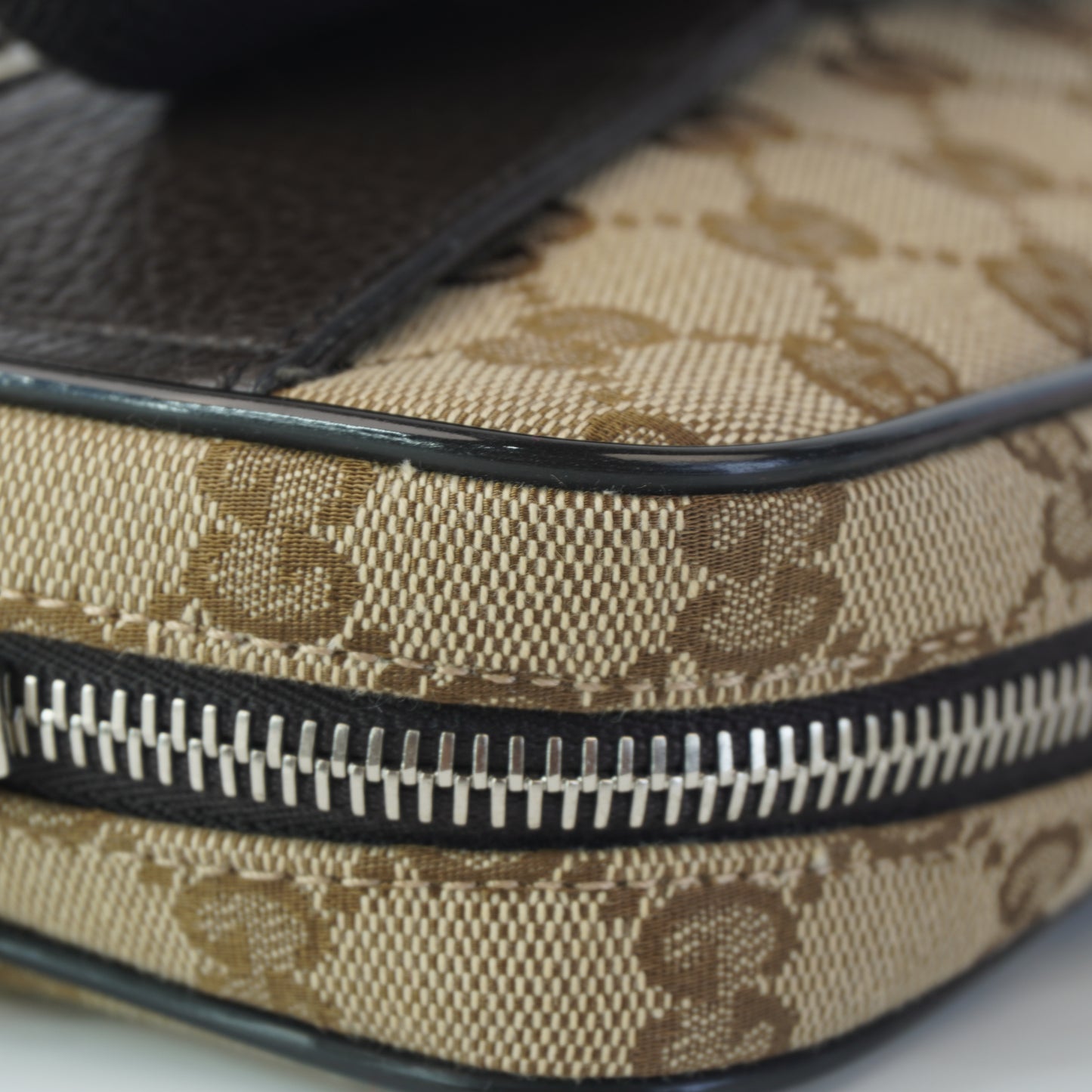 Gucci GG Canvas Belt Bag  Ebony