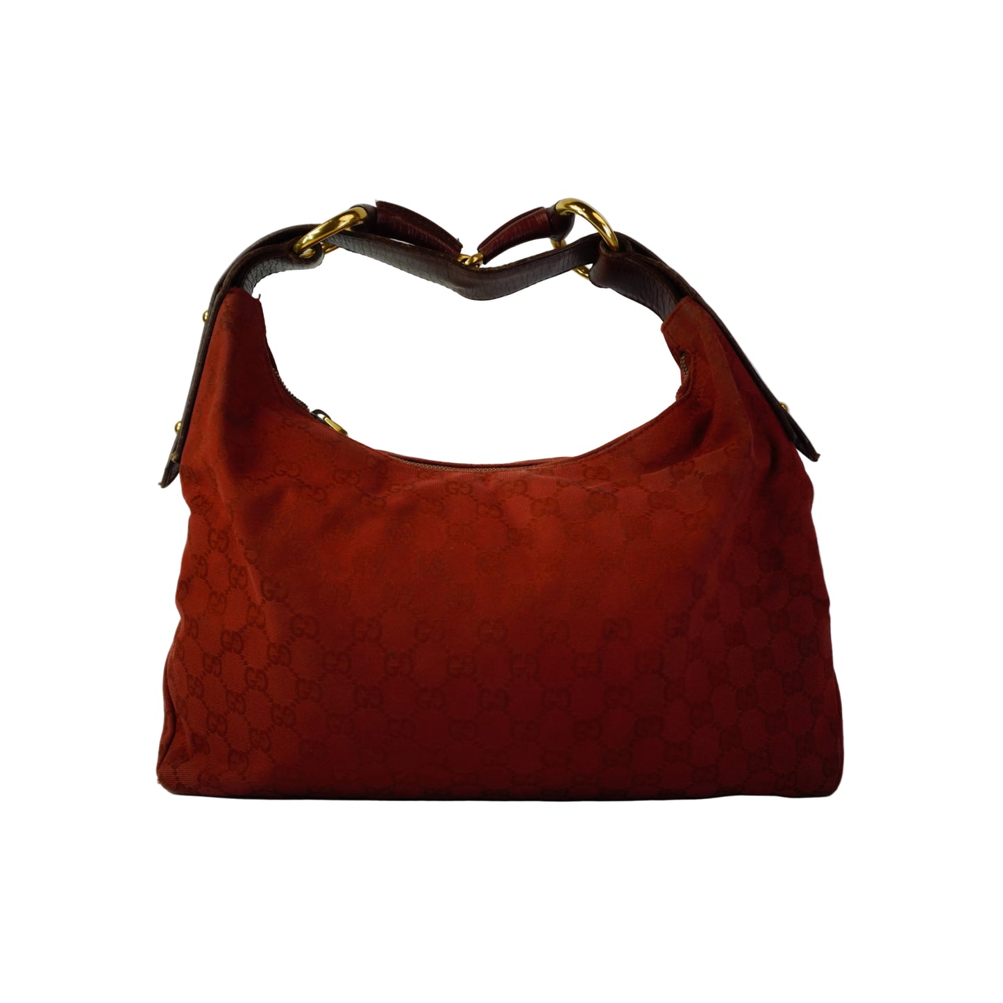 Gucci GG Canvas Medium Horsebit Hobo