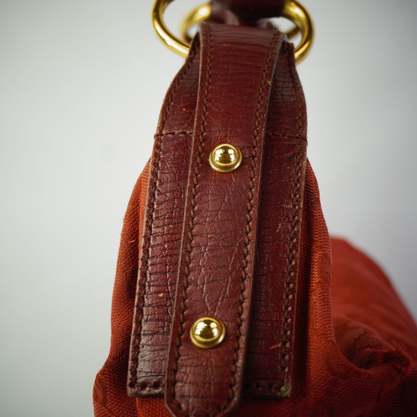 Gucci GG Canvas Medium Horsebit Hobo