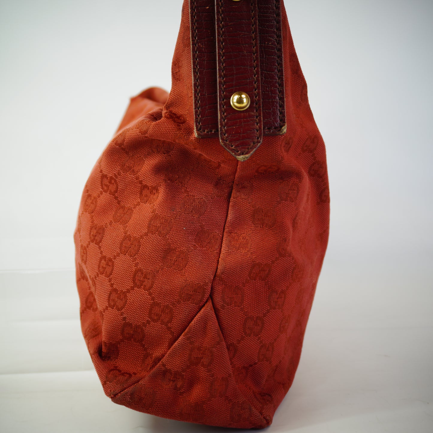 Gucci GG Canvas Medium Horsebit Hobo