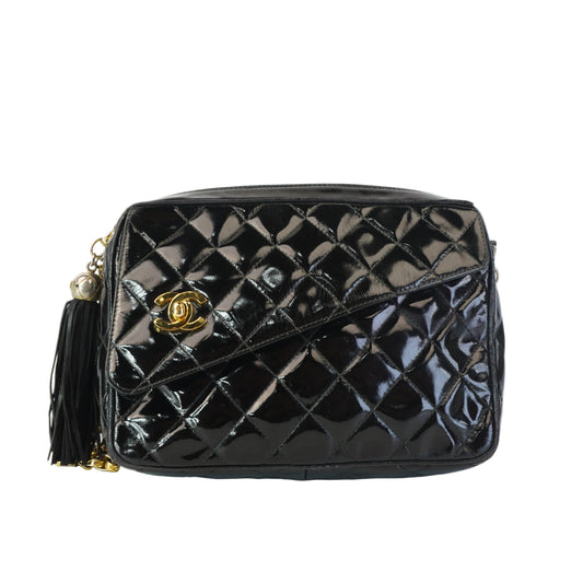 Chanel Patent Camera Bag
