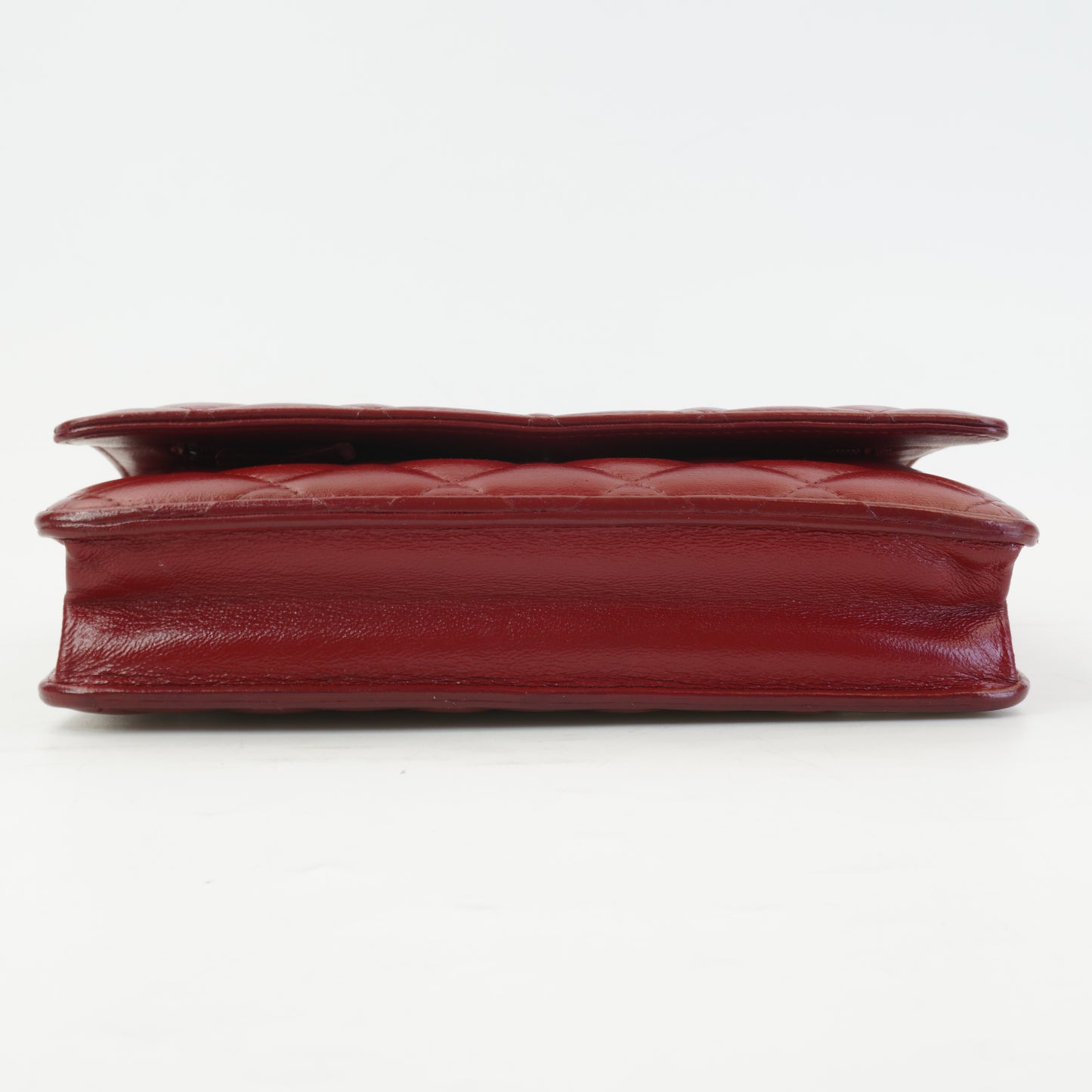 Chanel Woc Red Lambskin SHW