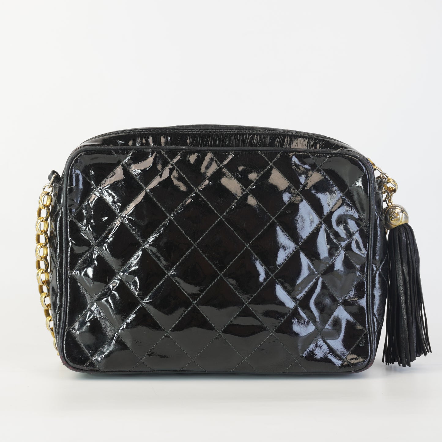 Chanel Patent Camera Bag