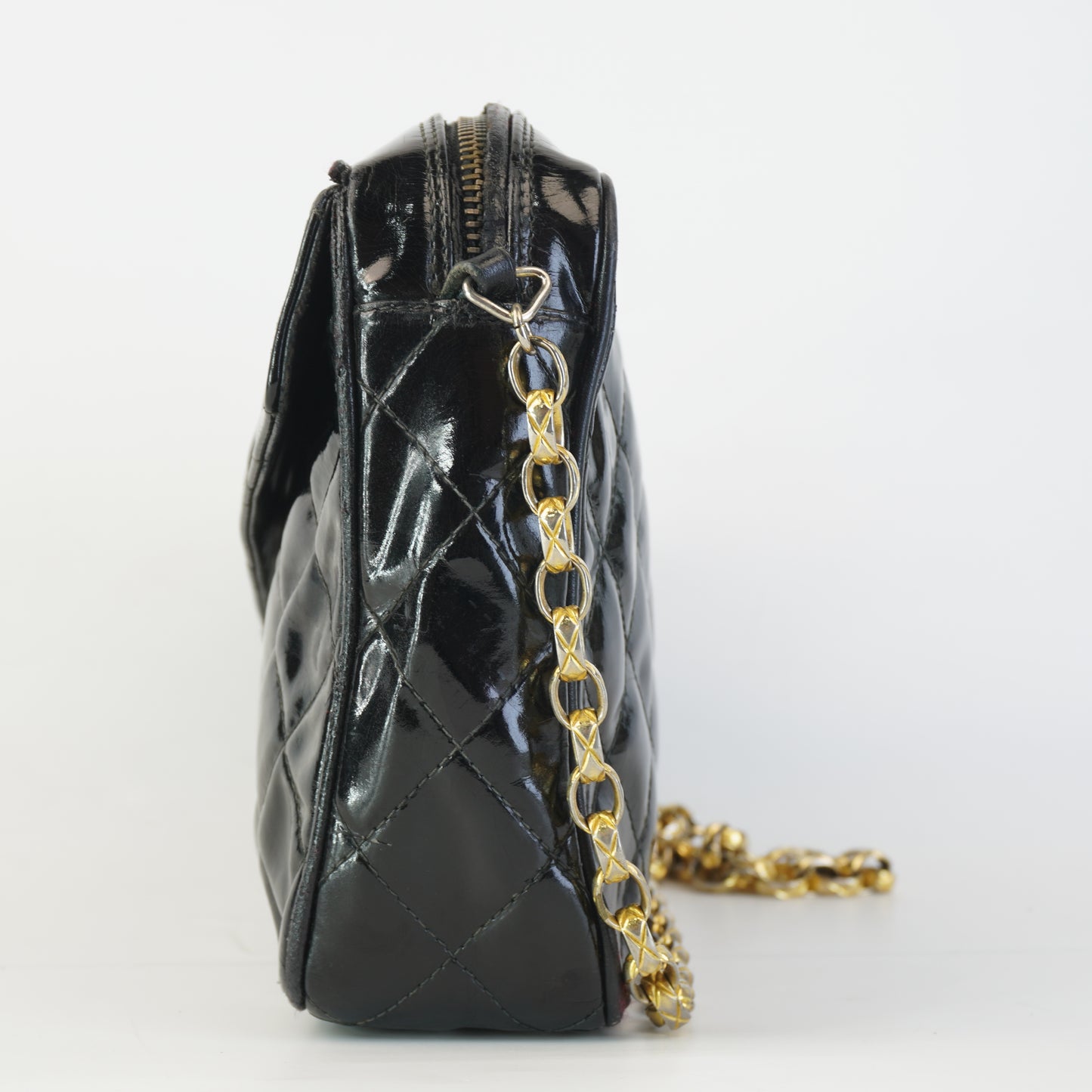 Chanel Patent Camera Bag