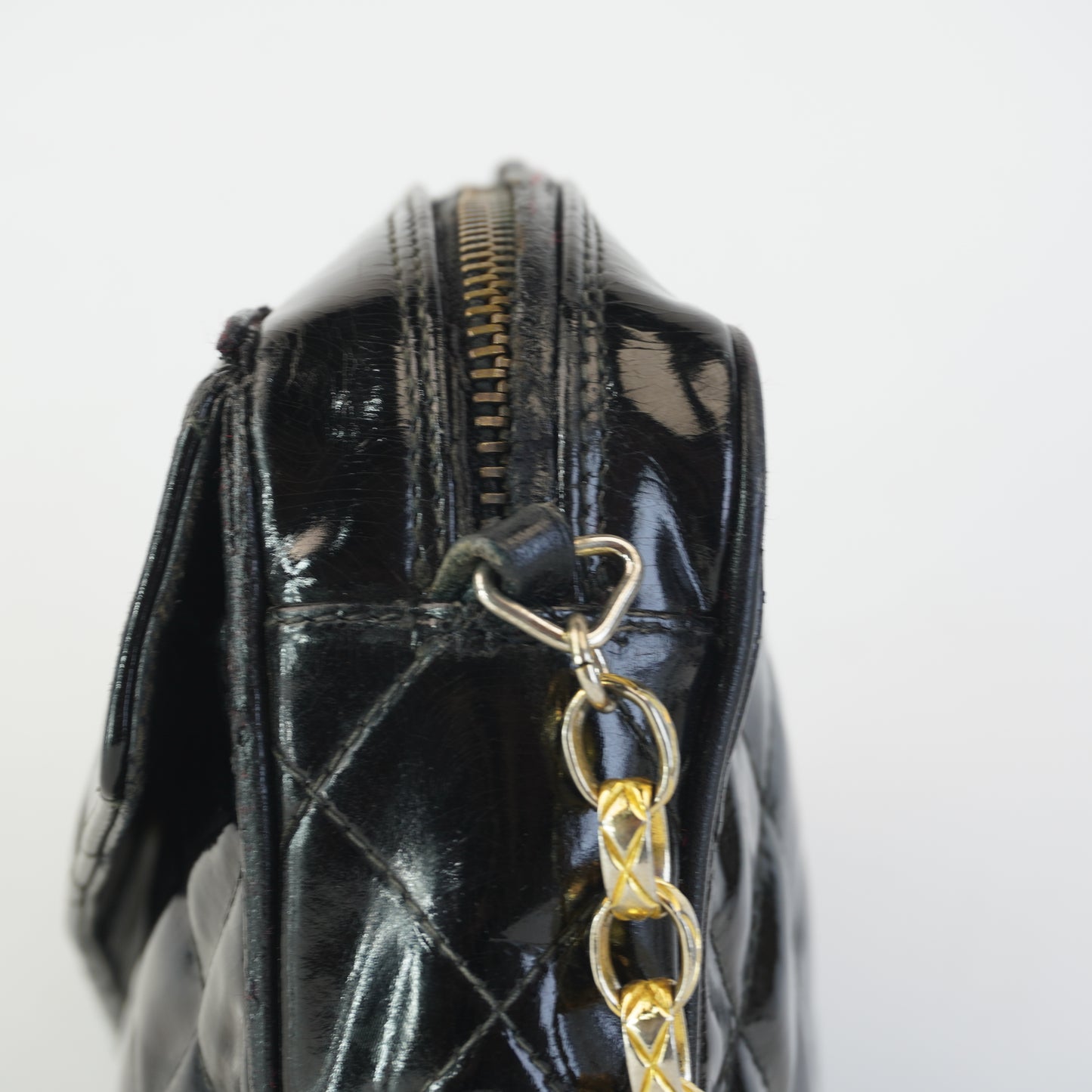 Chanel Patent Camera Bag