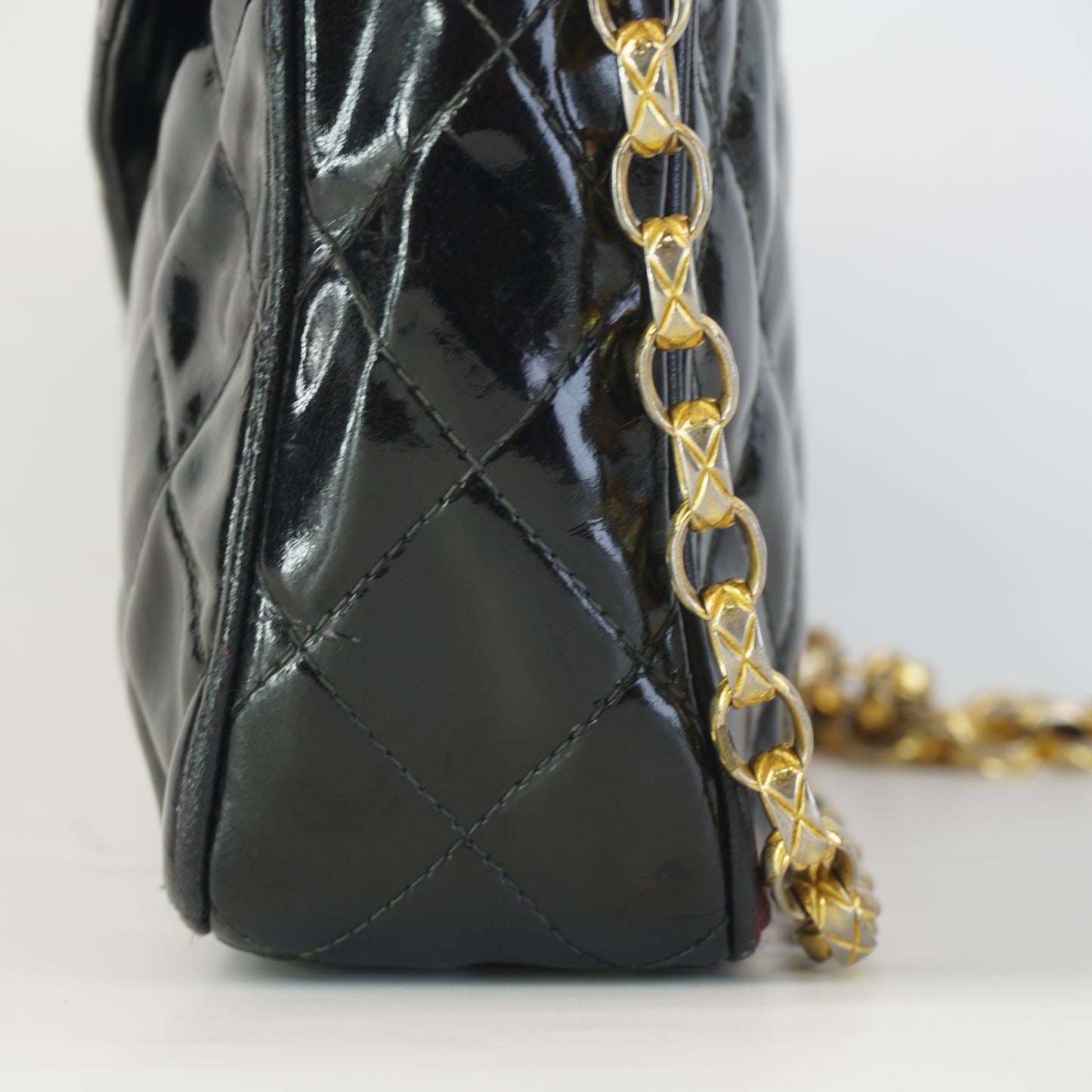 Chanel Patent Camera Bag
