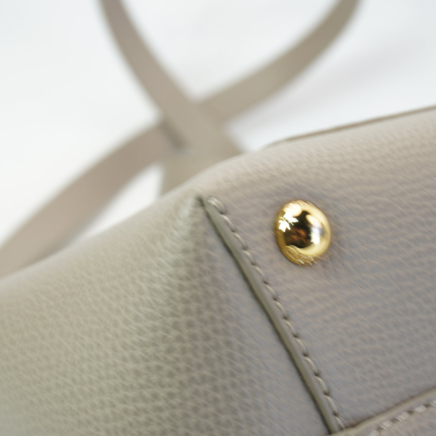 Polene Numero Un Taupe GHW Small