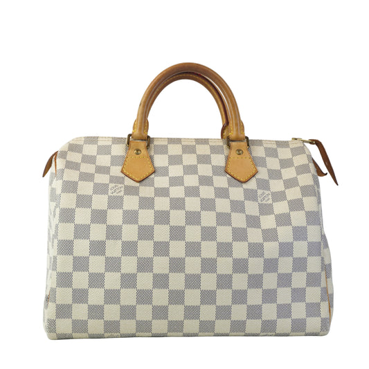 Louis Vuitton	Speedy Damier Azur Canvas