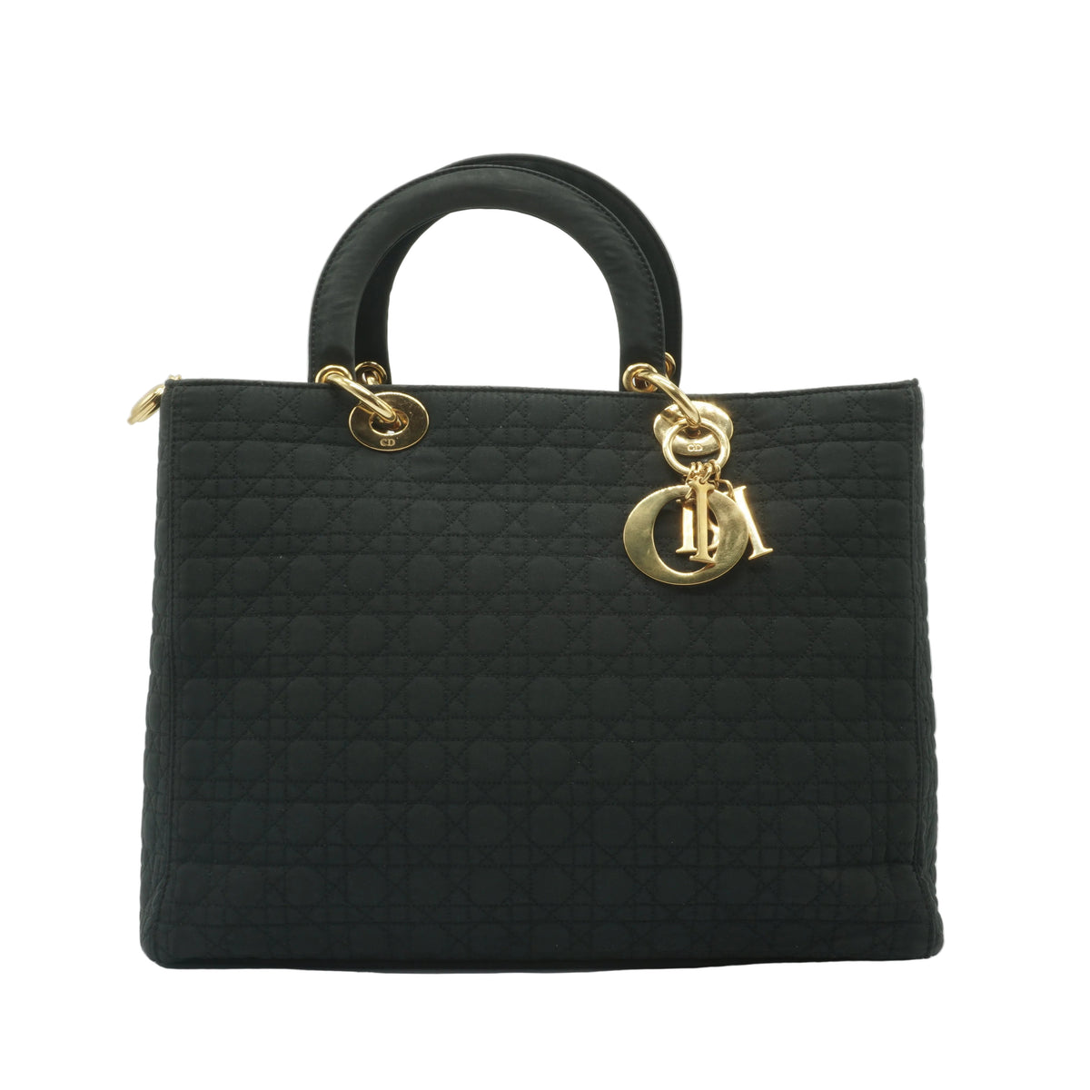 Dior	Lady Dior Bag Medium Cannage Black GHW