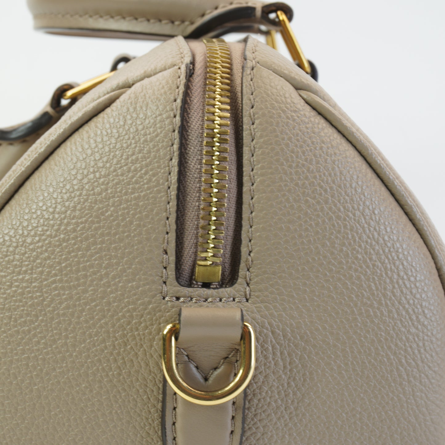 Louis Vuitton	Speedy Bandouliere Monogram Empaute Beige Medium GHW
