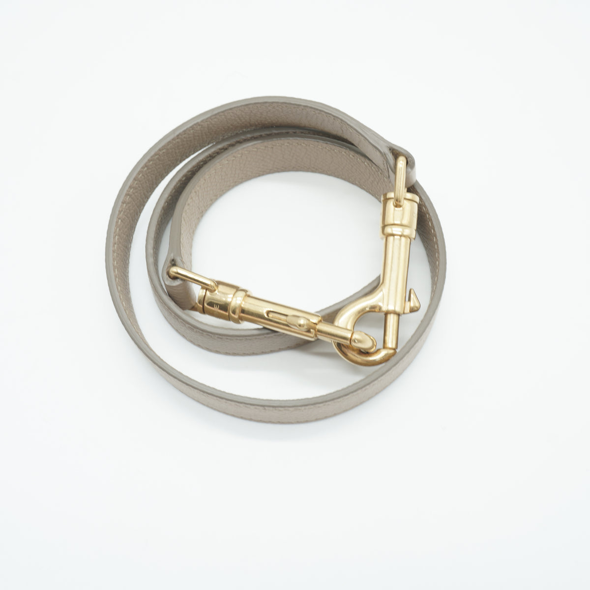 Celine	Grained Calfskin Belt Bag Small Beige GHW