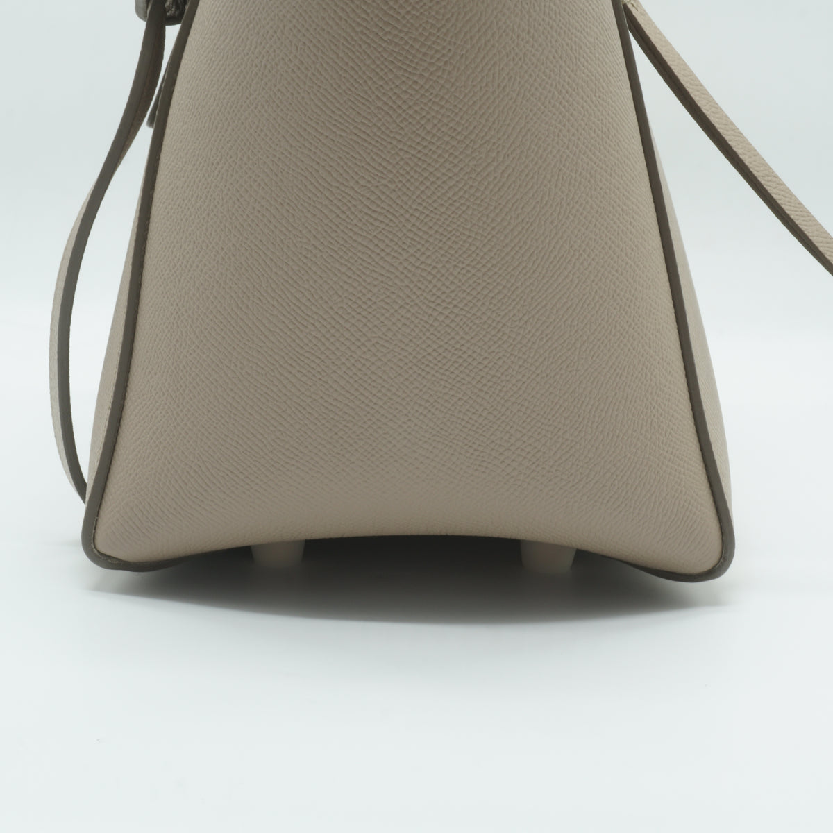 Celine	Grained Calfskin Belt Bag Small Beige GHW