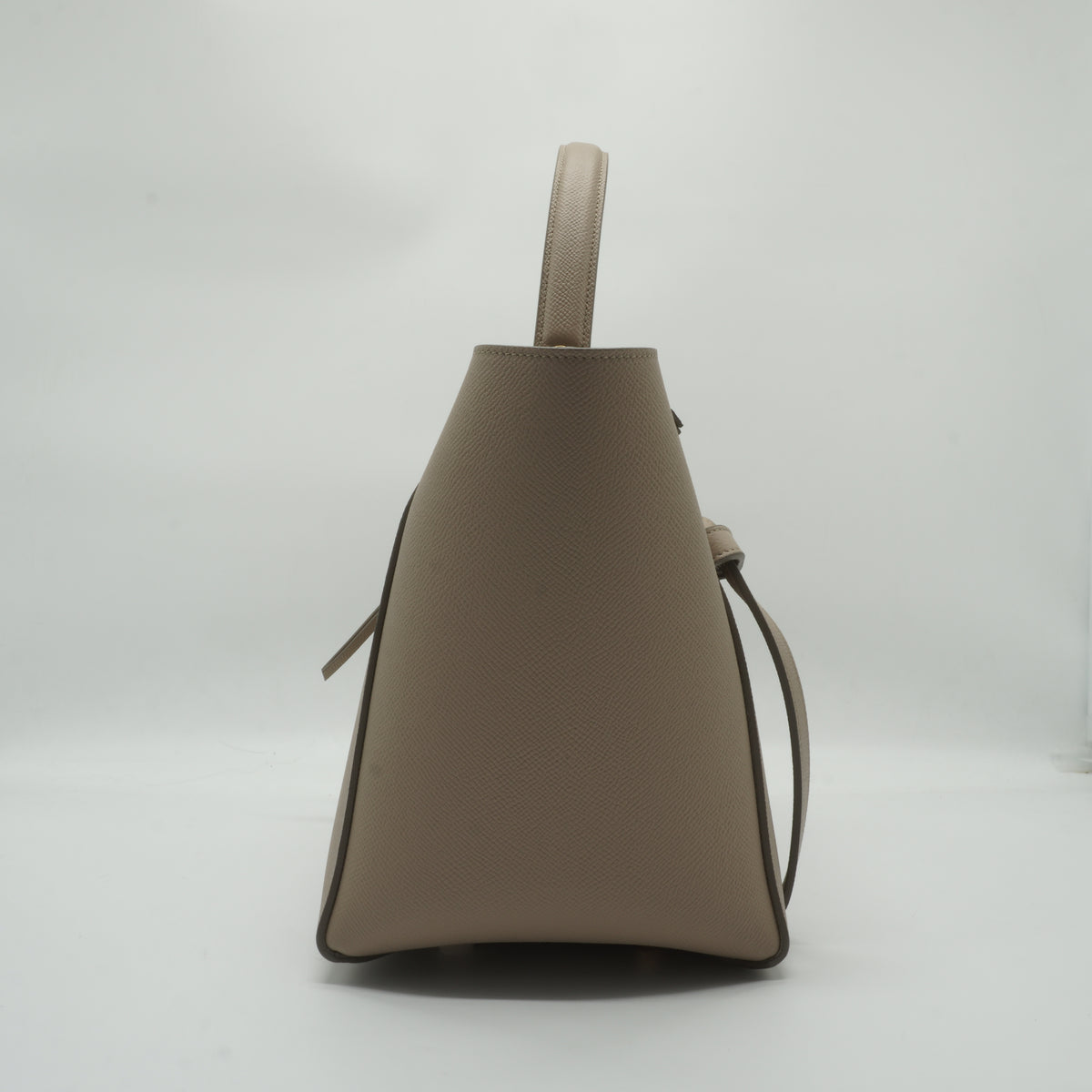 Celine	Grained Calfskin Belt Bag Small Beige GHW