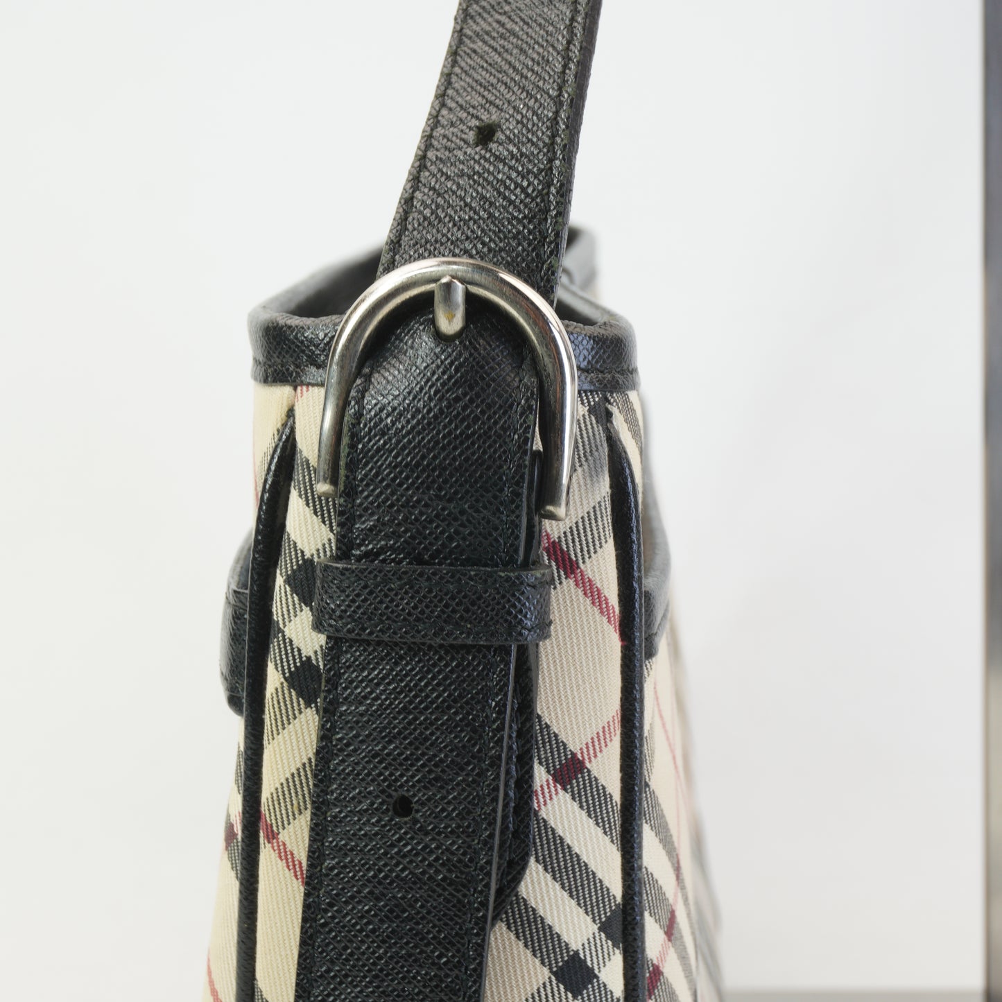 Burberry	Nova Check Canvas SHW Medium