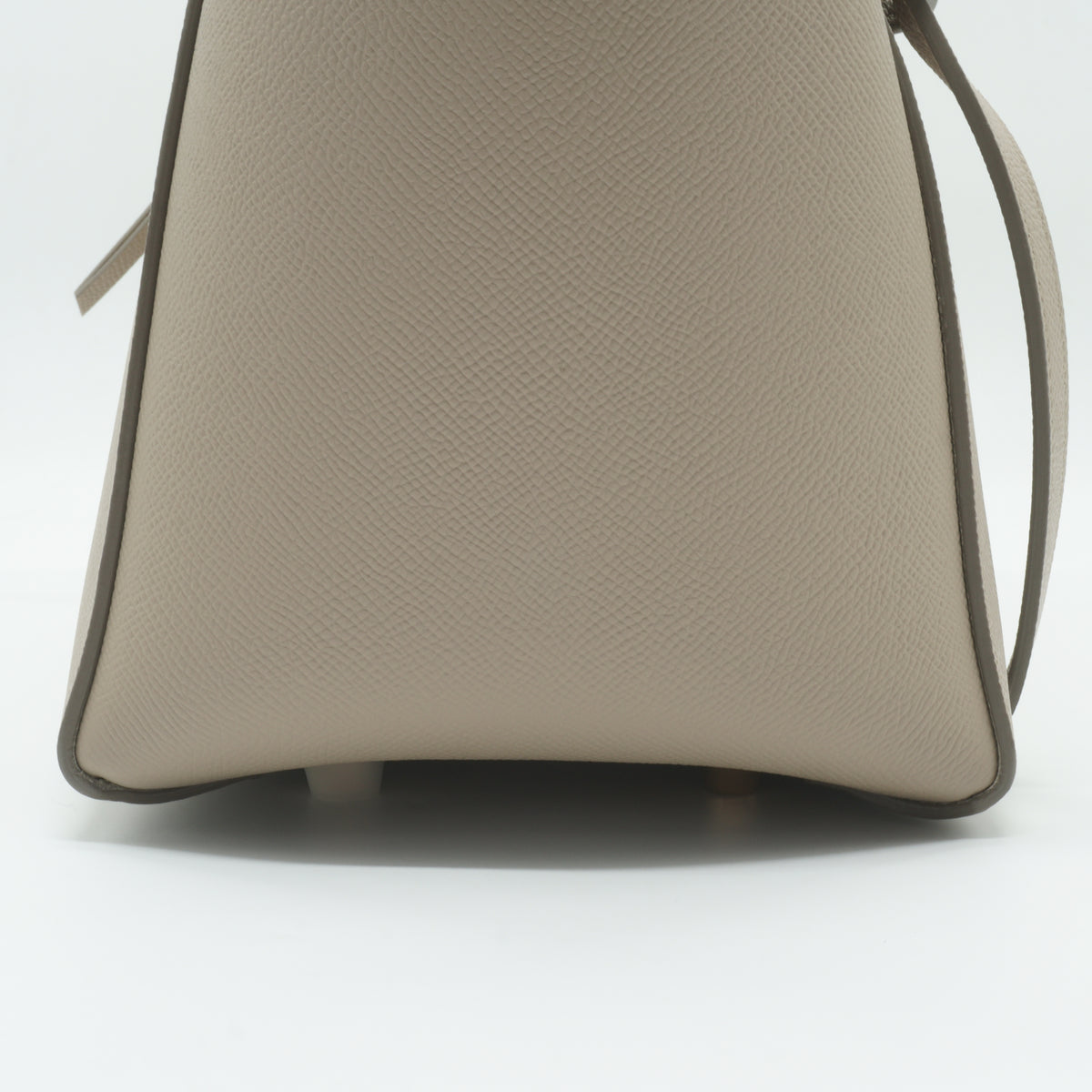 Celine	Grained Calfskin Belt Bag Small Beige GHW