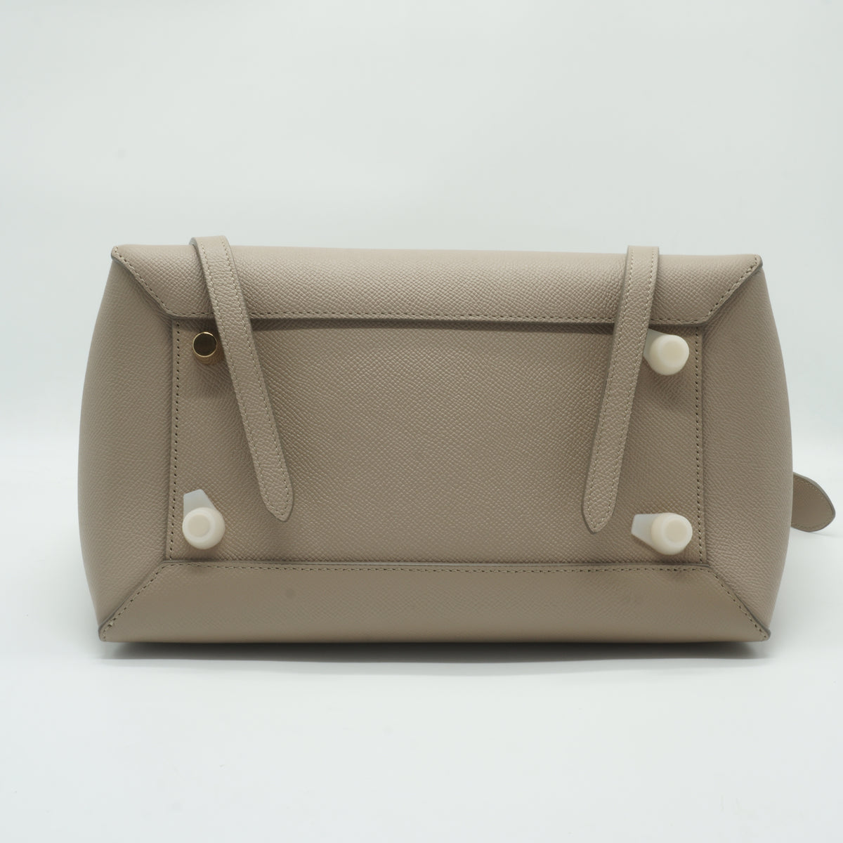 Celine	Grained Calfskin Belt Bag Small Beige GHW