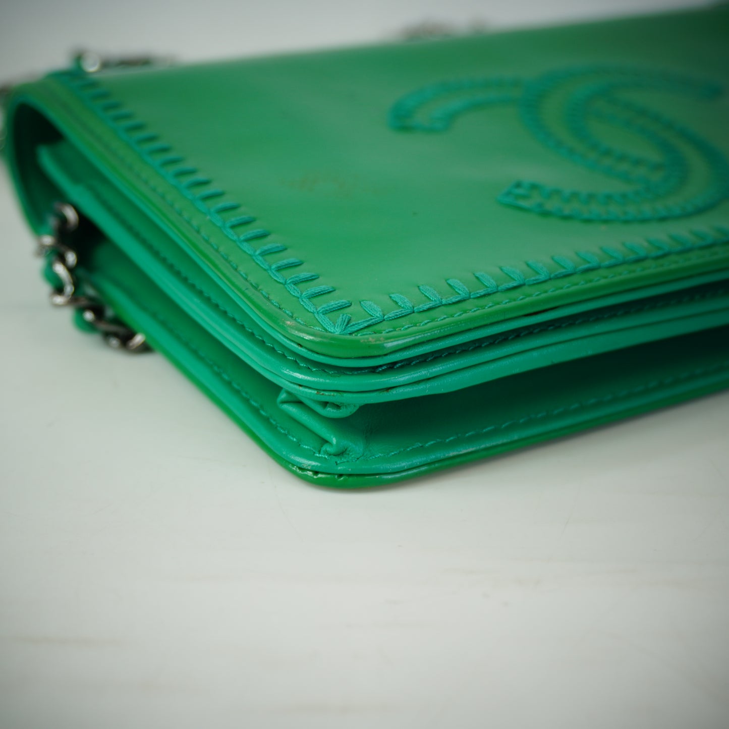Chanel WOC Green MHW Medium