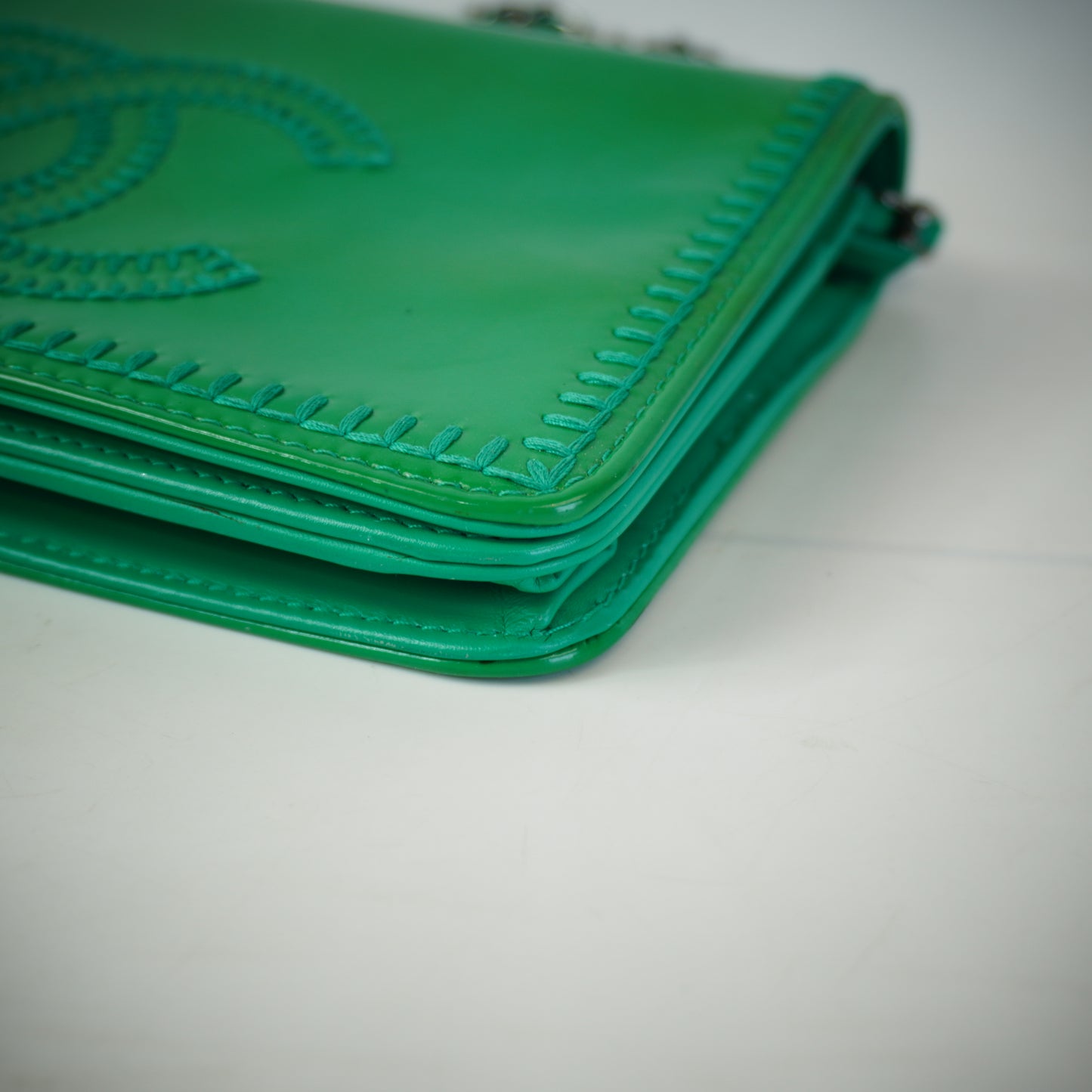 Chanel WOC Green MHW Medium