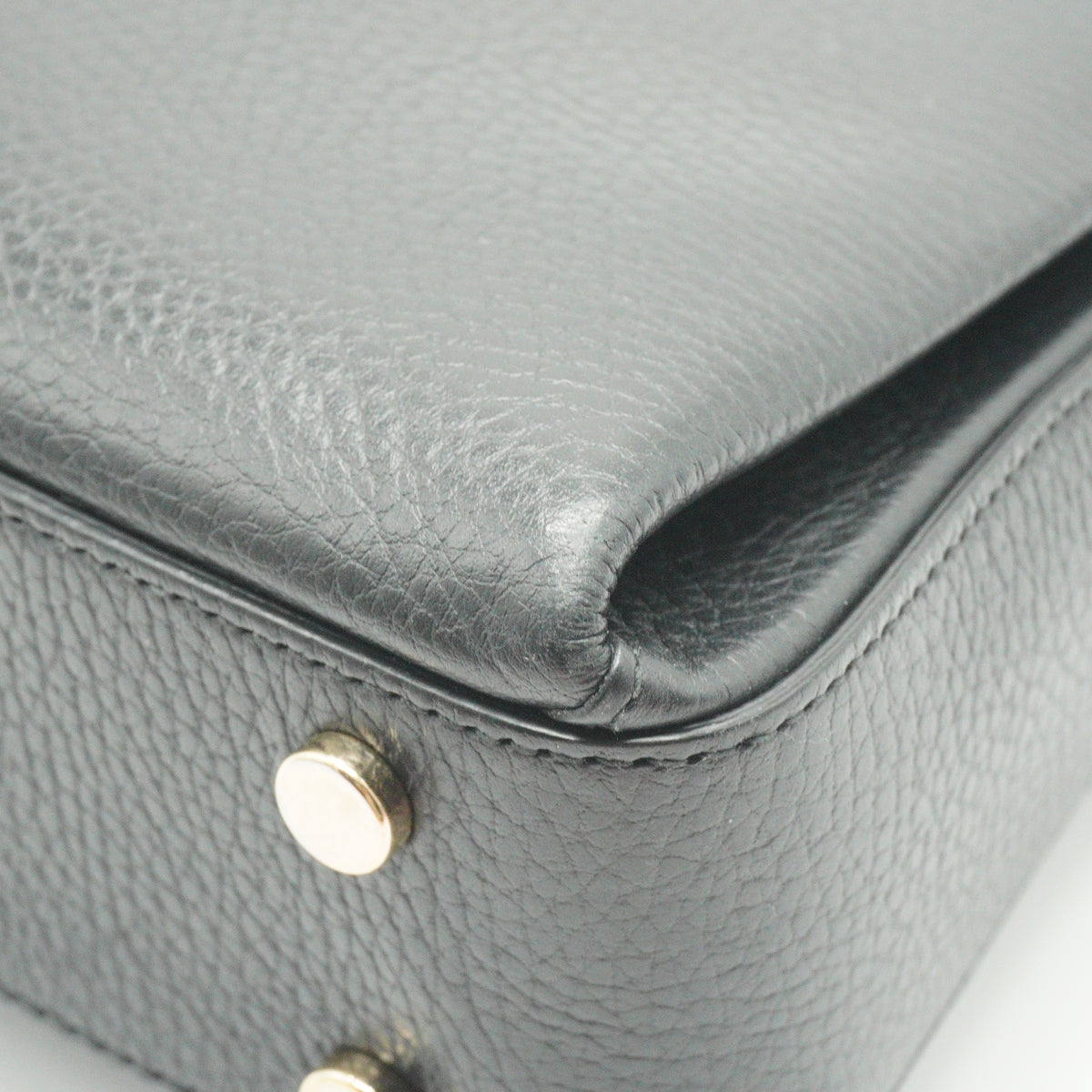 Gucci	GG Interlocking Top Handle Small Crossbody Black Bag SHW