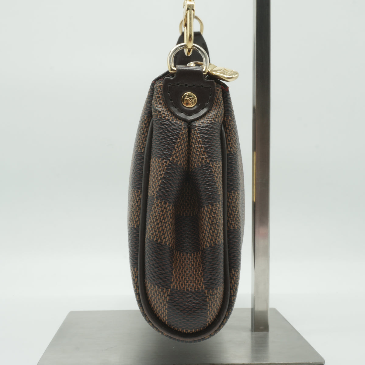 Louis Vuitton	Damier Ebene Eva Clutch Medium GHW