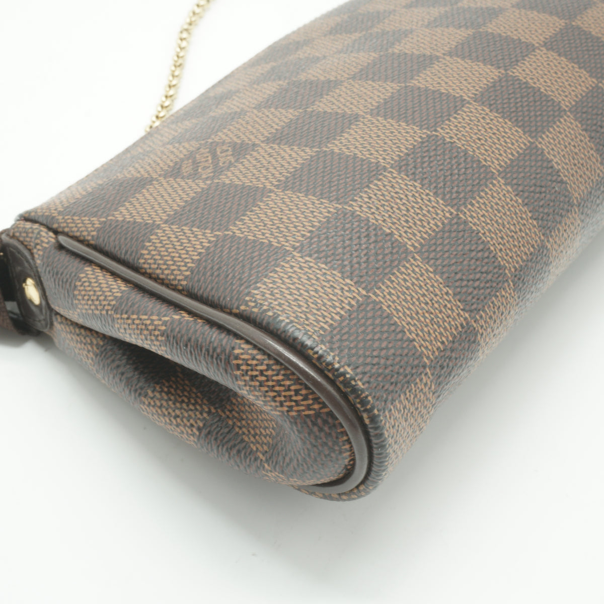 Louis Vuitton	Damier Ebene Eva Clutch Medium GHW