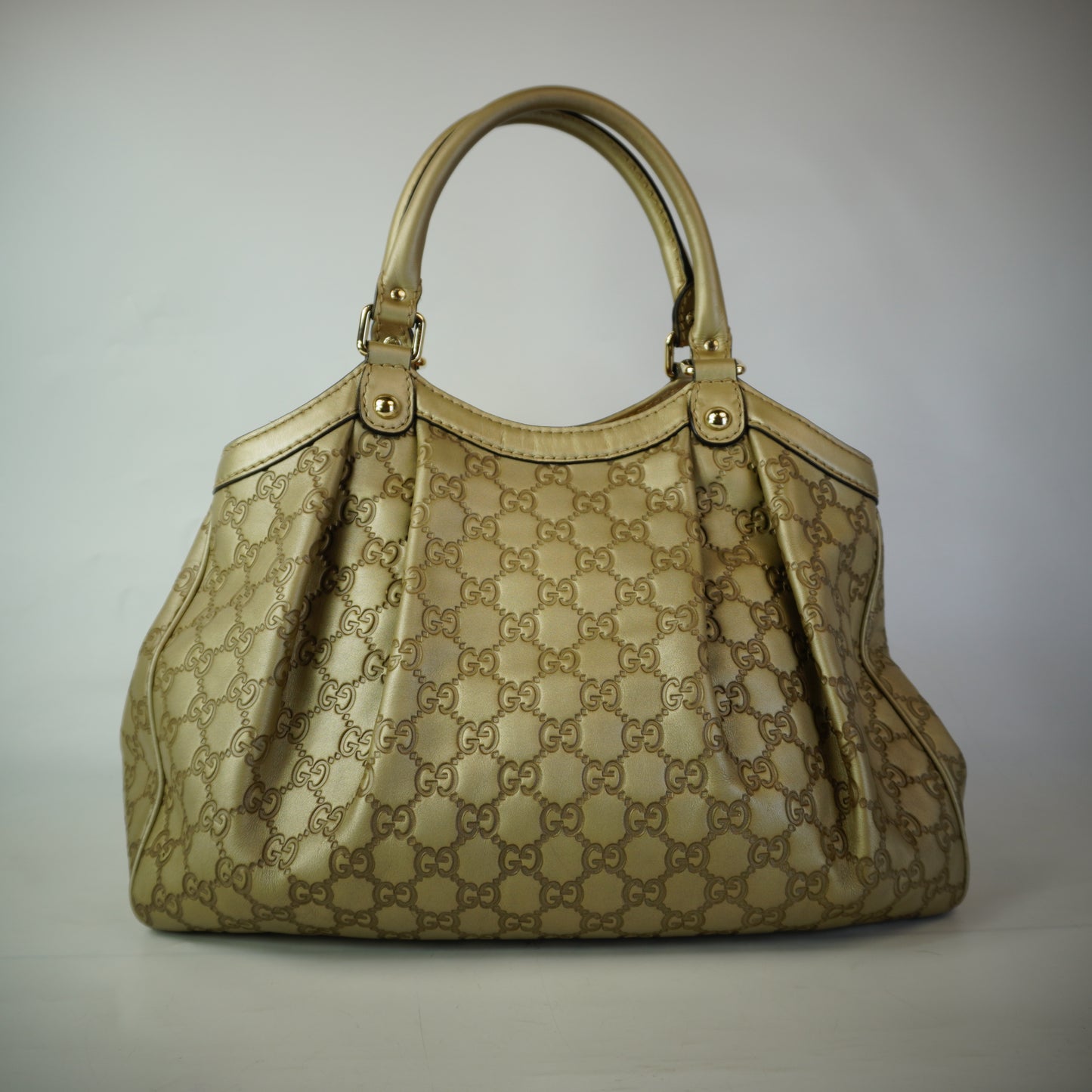 Gucci Guccisima Sukey Tote GHW
