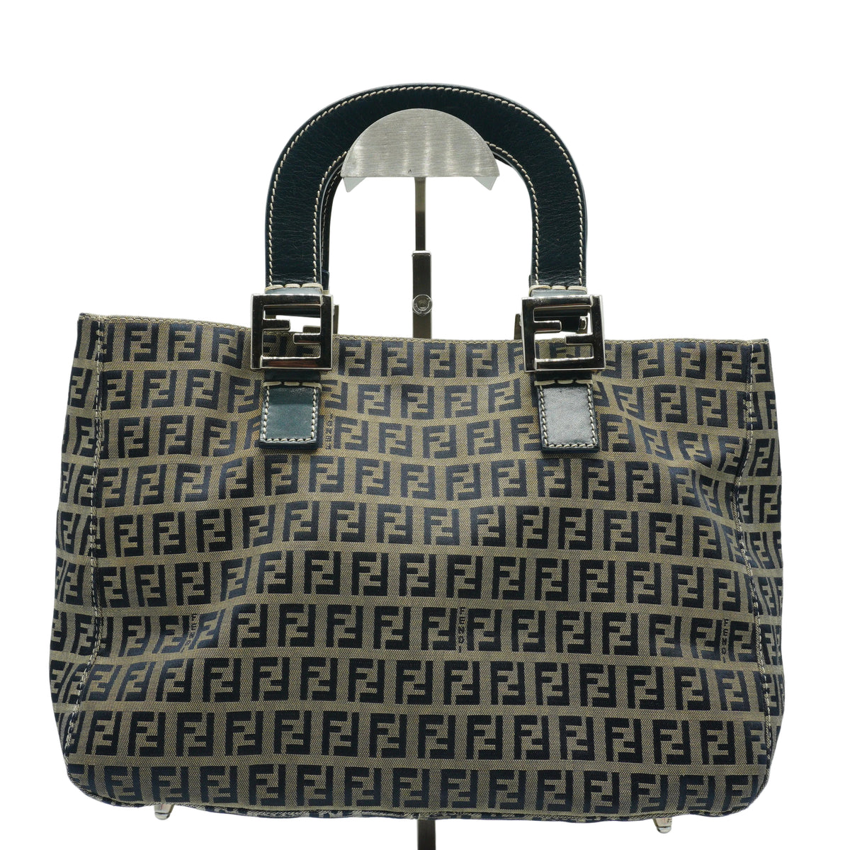 Fendi	Zucchino Canvas Tote Medium SHW