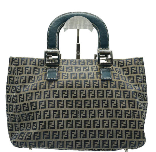 Fendi	Zucchino Canvas Tote Medium SHW