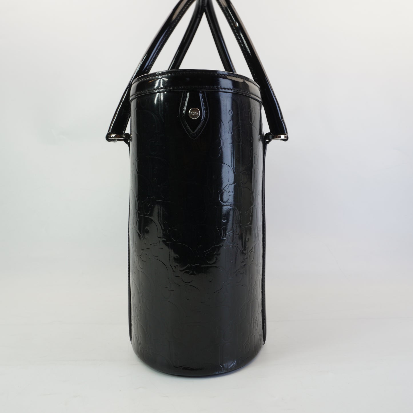 Dior	Ultimate Patent Tote Bag Black Medium SHW
